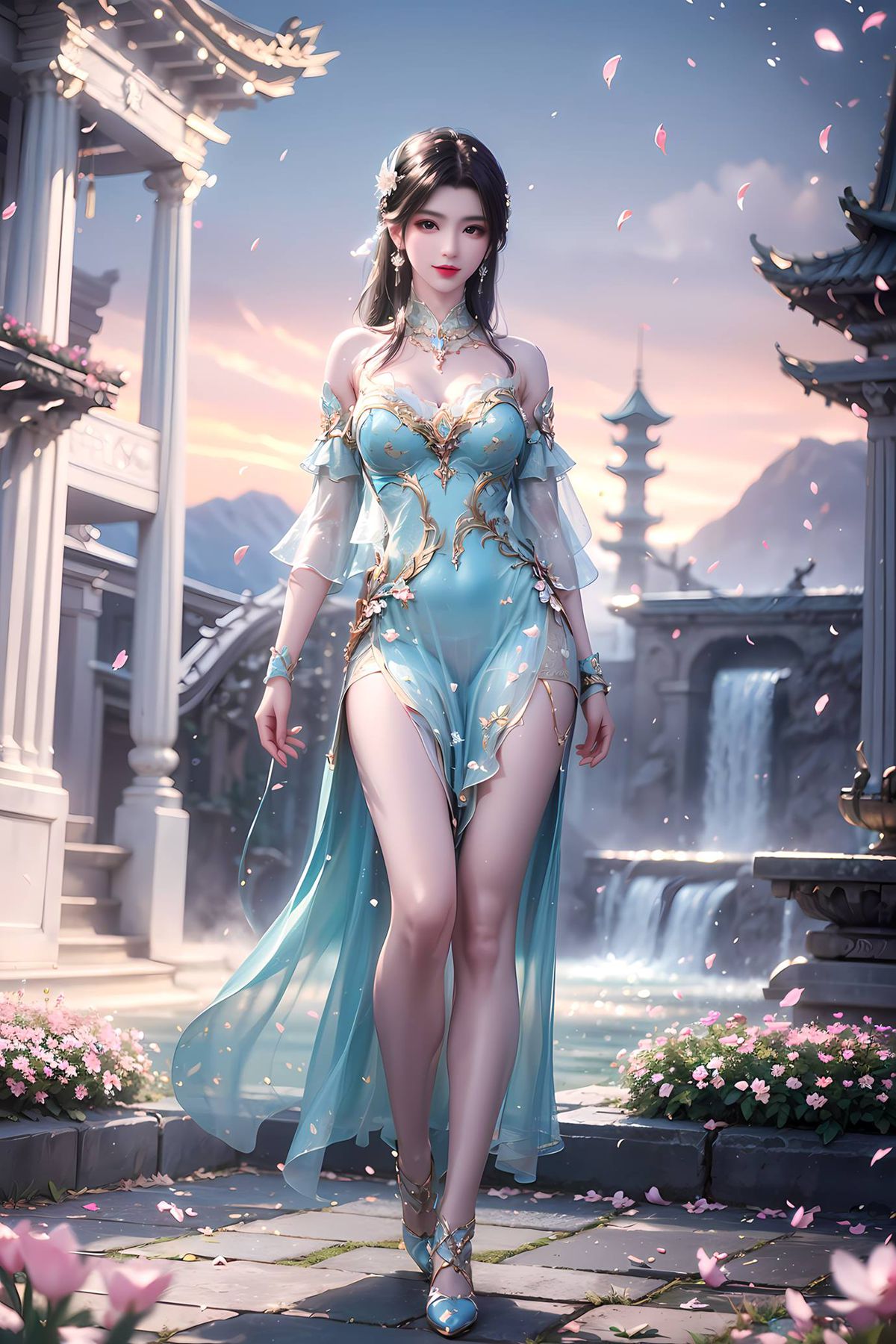 图片[8]-精选AI绘画 542 萧薰儿[21P]-草丛看图