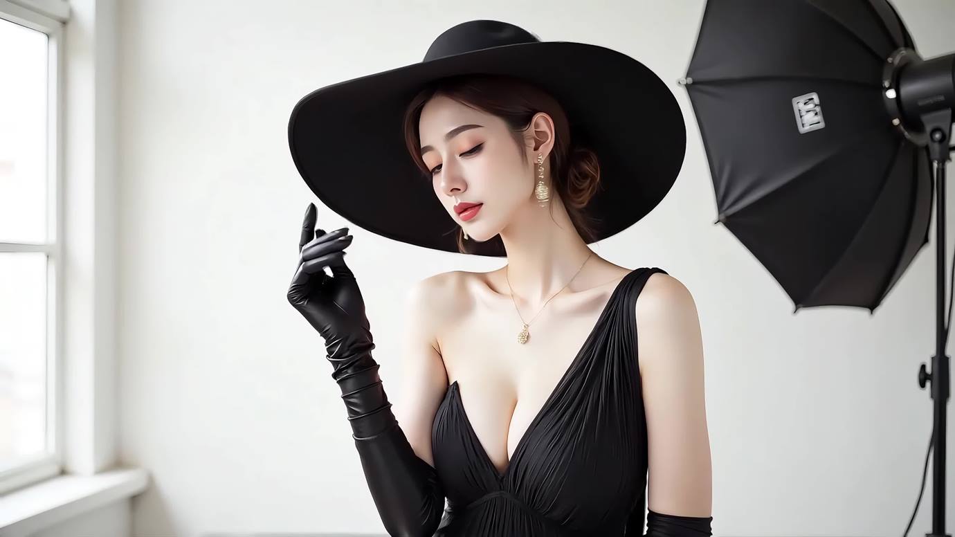 图片[7]-精选AI Video 056 Vibes d’Éclat – Miss Sweet _ Paris Streets _ Studio Lights in One Fashion Story[20P]-草丛看图