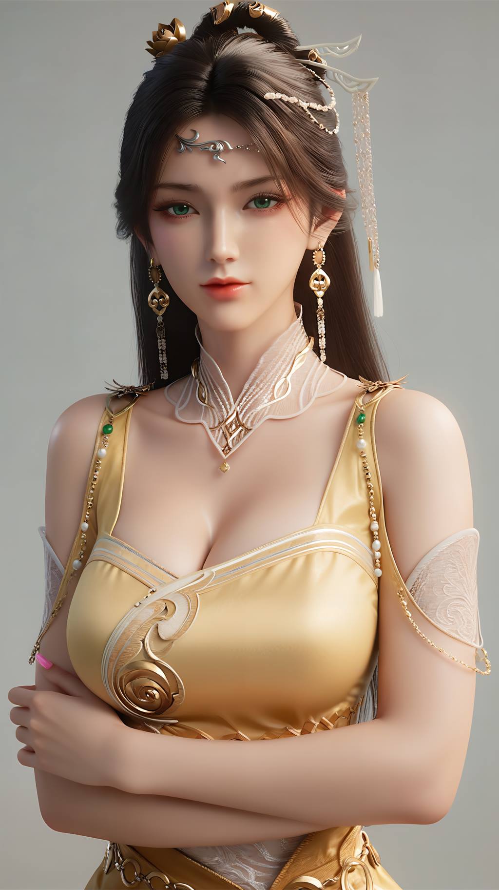 图片[2]-精选AI绘画 748 金甁儿[121P]-草丛看图