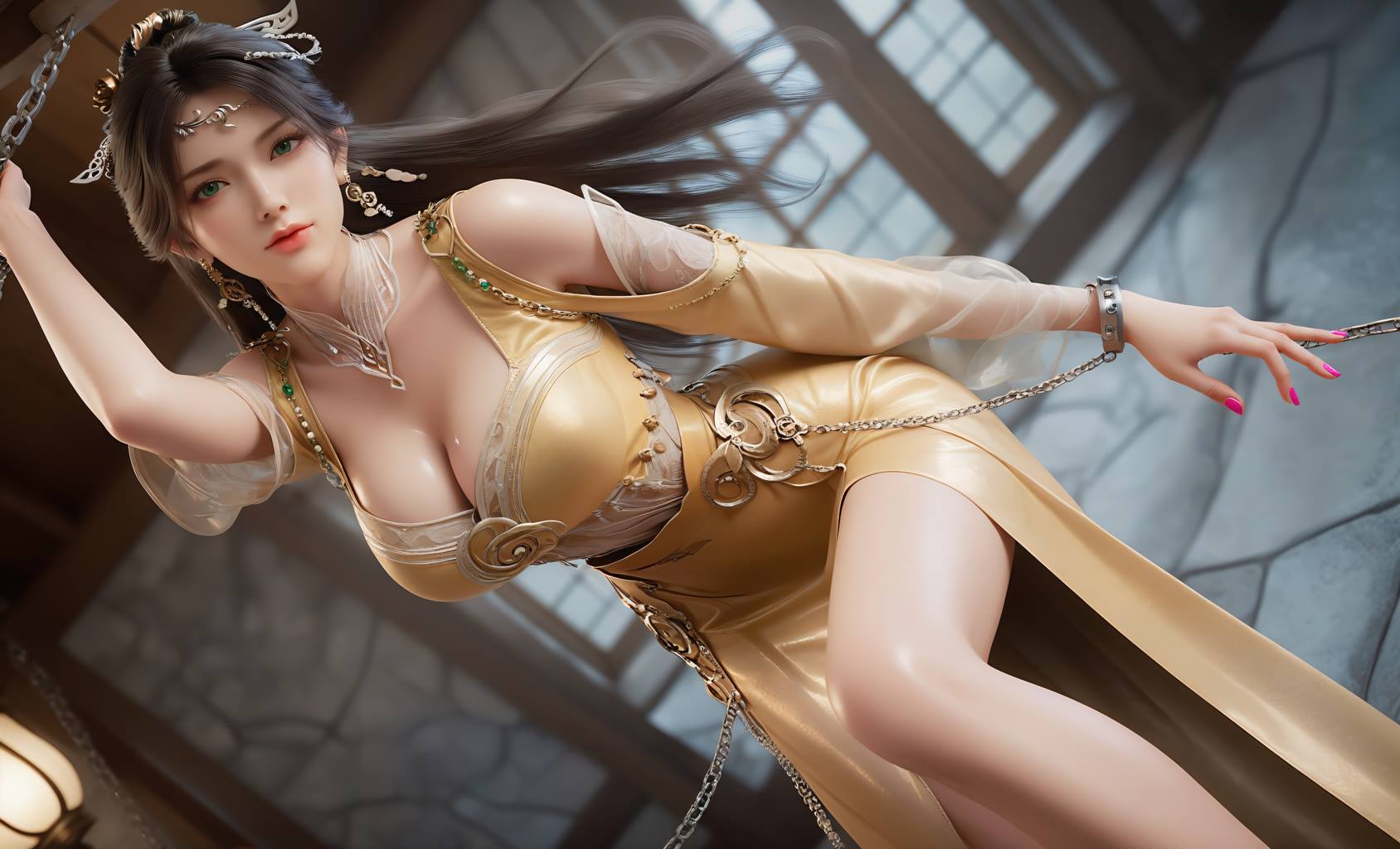 图片[7]-精选AI绘画 748 金甁儿[121P]-草丛看图