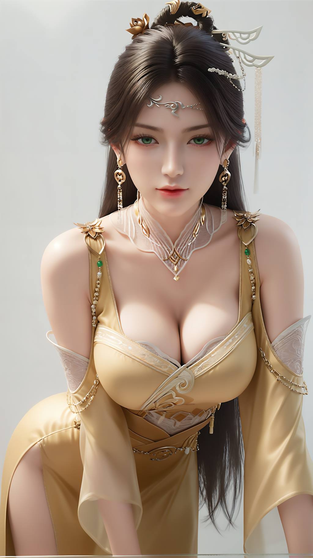 图片[1]-精选AI绘画 748 金甁儿[121P]-草丛看图