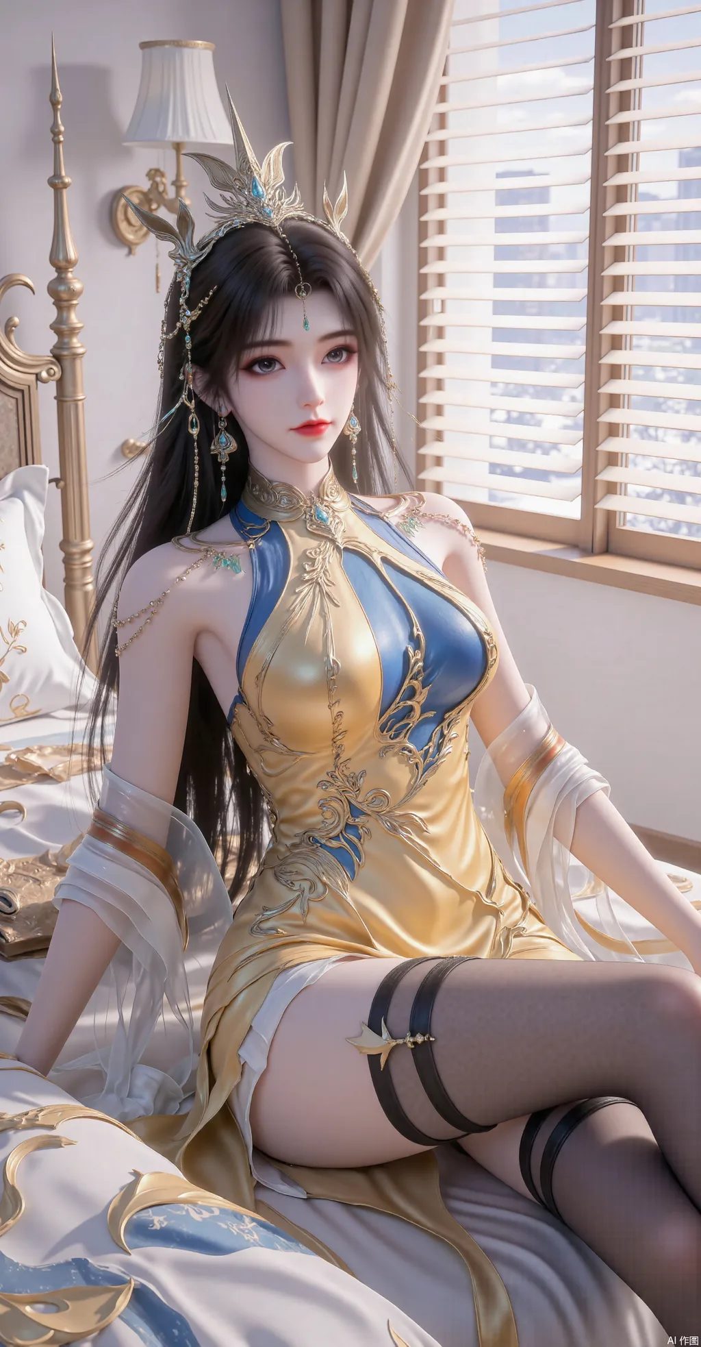 图片[4]-精选AI绘画 835 完美世界-凰女[48P]-草丛看图