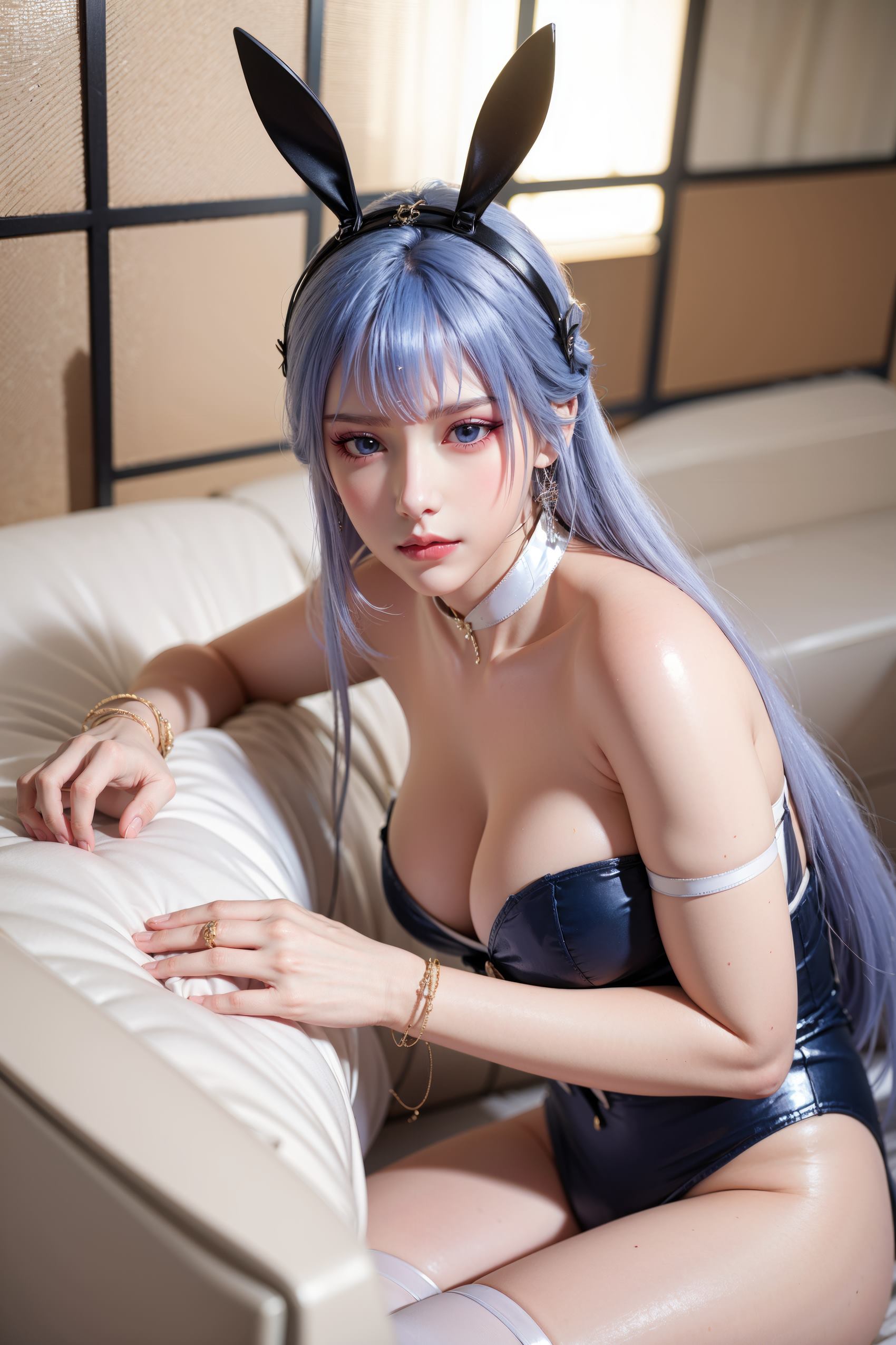 图片[2]-精选AI绘画 200 百炼成神-天穹兔女郎[39P]-草丛看图