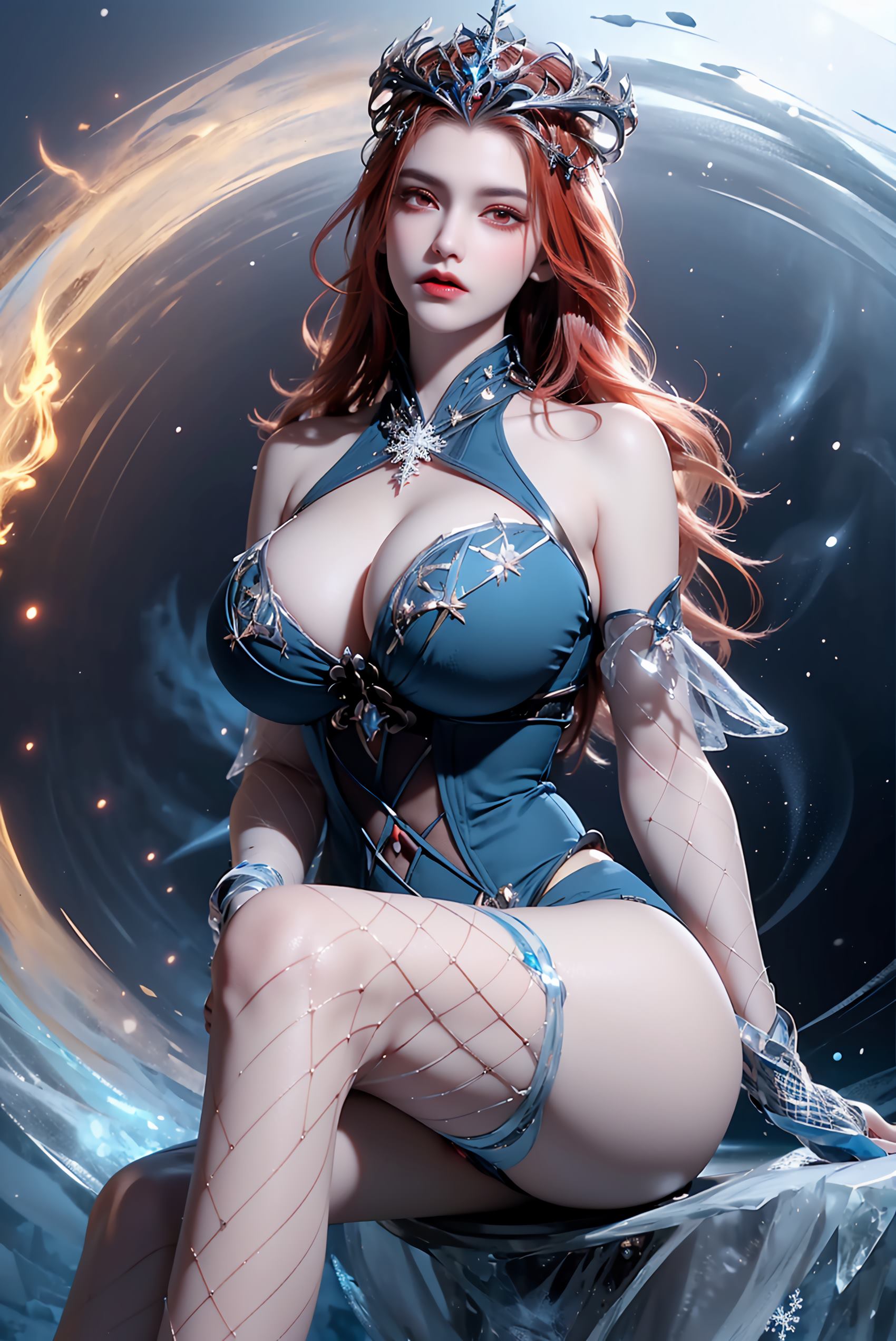 图片[6]-精选AI绘画 219 女魃 冰雪公主[152P]-草丛看图