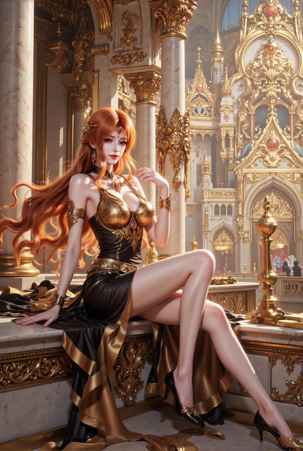 图片[4]-精选AI绘画 903 橘子[57P]-草丛看图