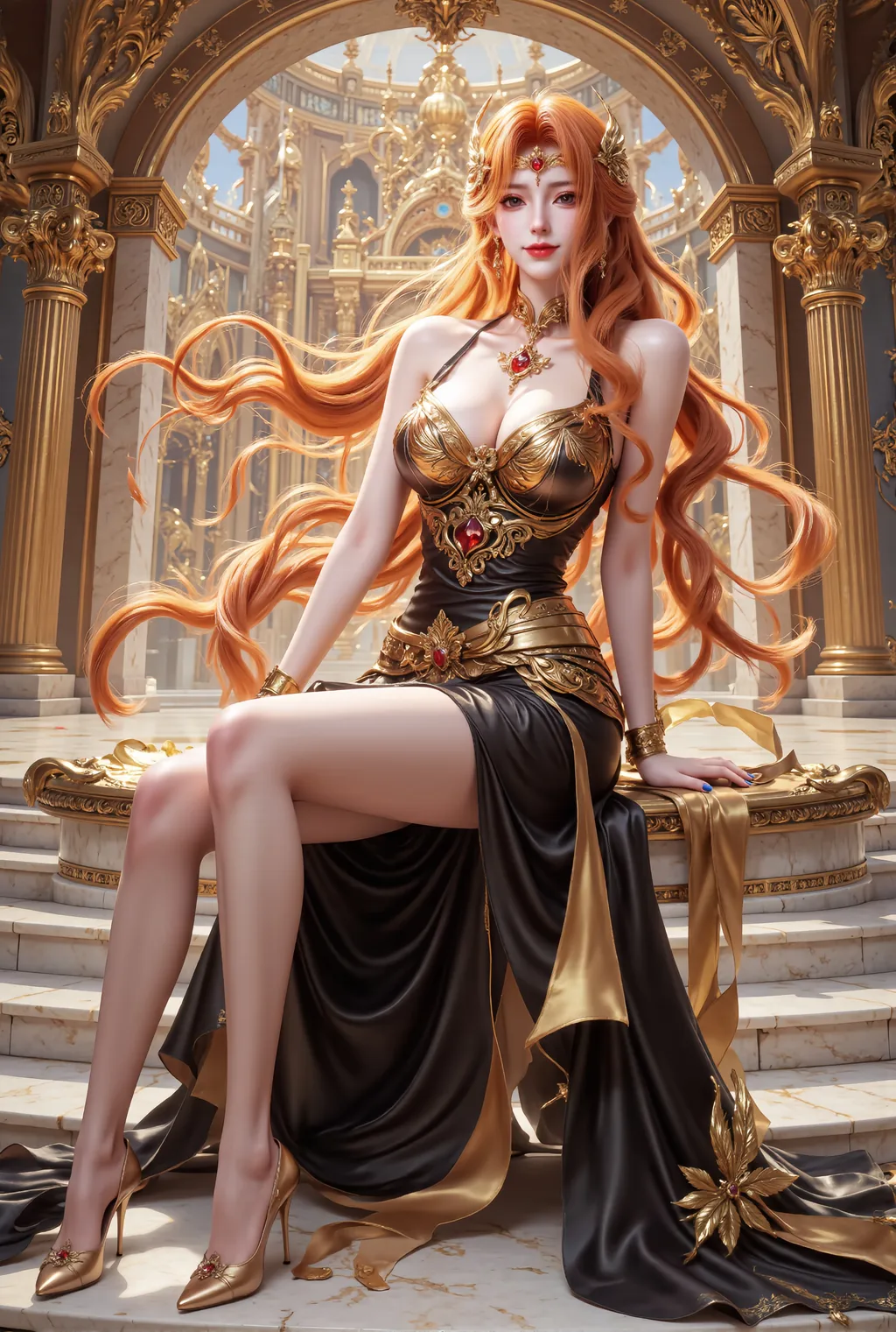 图片[6]-精选AI绘画 903 橘子[57P]-草丛看图