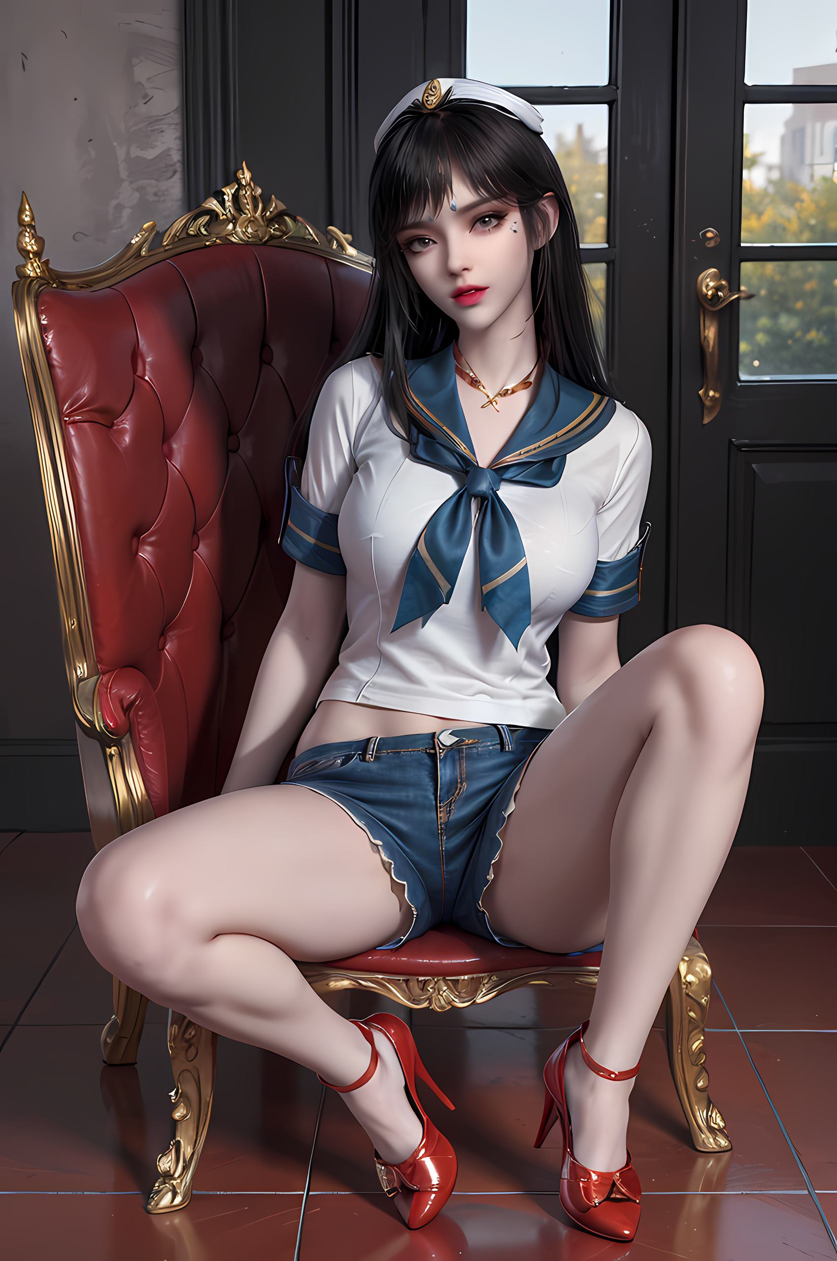 图片[3]-精选AI绘画 268 凤清儿[39P]-草丛看图