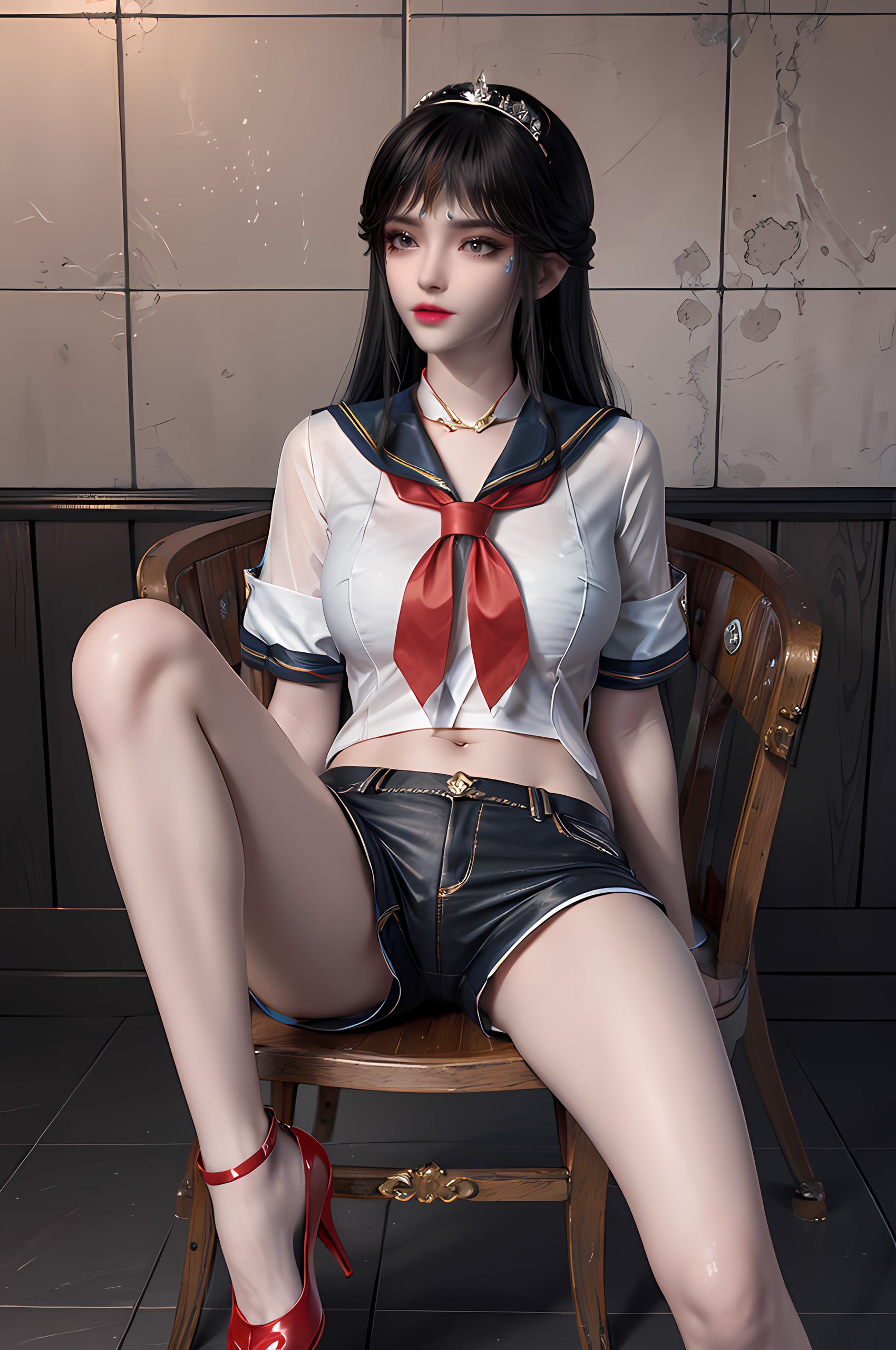 图片[6]-精选AI绘画 268 凤清儿[39P]-草丛看图