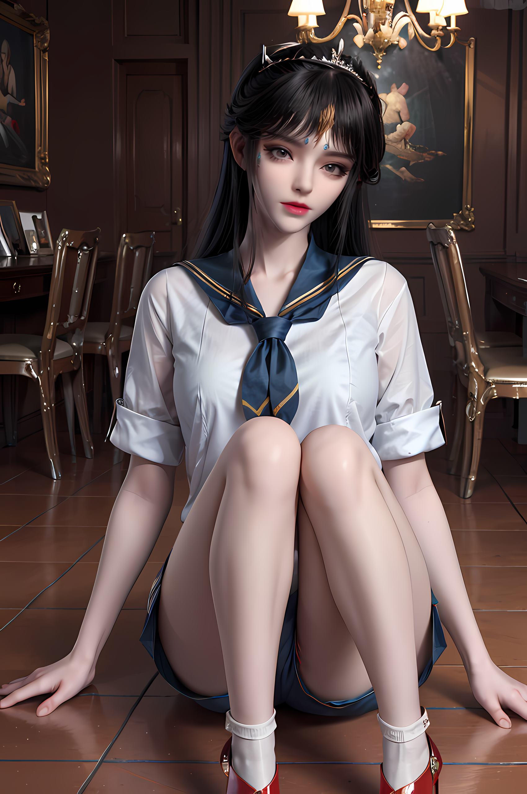 图片[8]-精选AI绘画 268 凤清儿[39P]-草丛看图