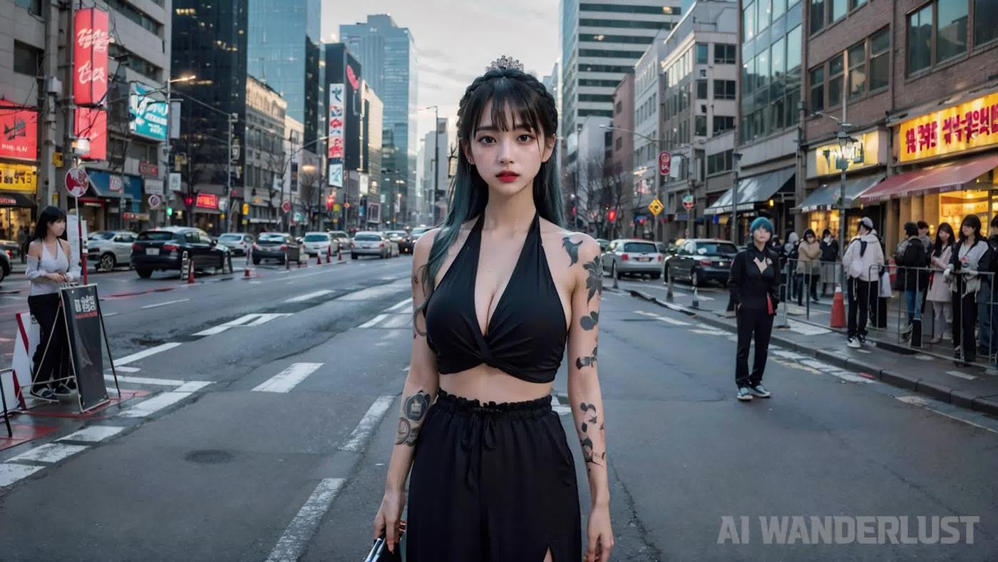 图片[1]-精选[AI绘画] 047 party girl’s fashion in the city2 [37]-草丛看图