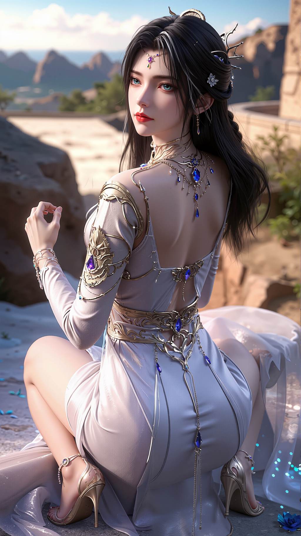 图片[3]-精选AI绘画 806 完美世界-魔女[15P]-草丛看图