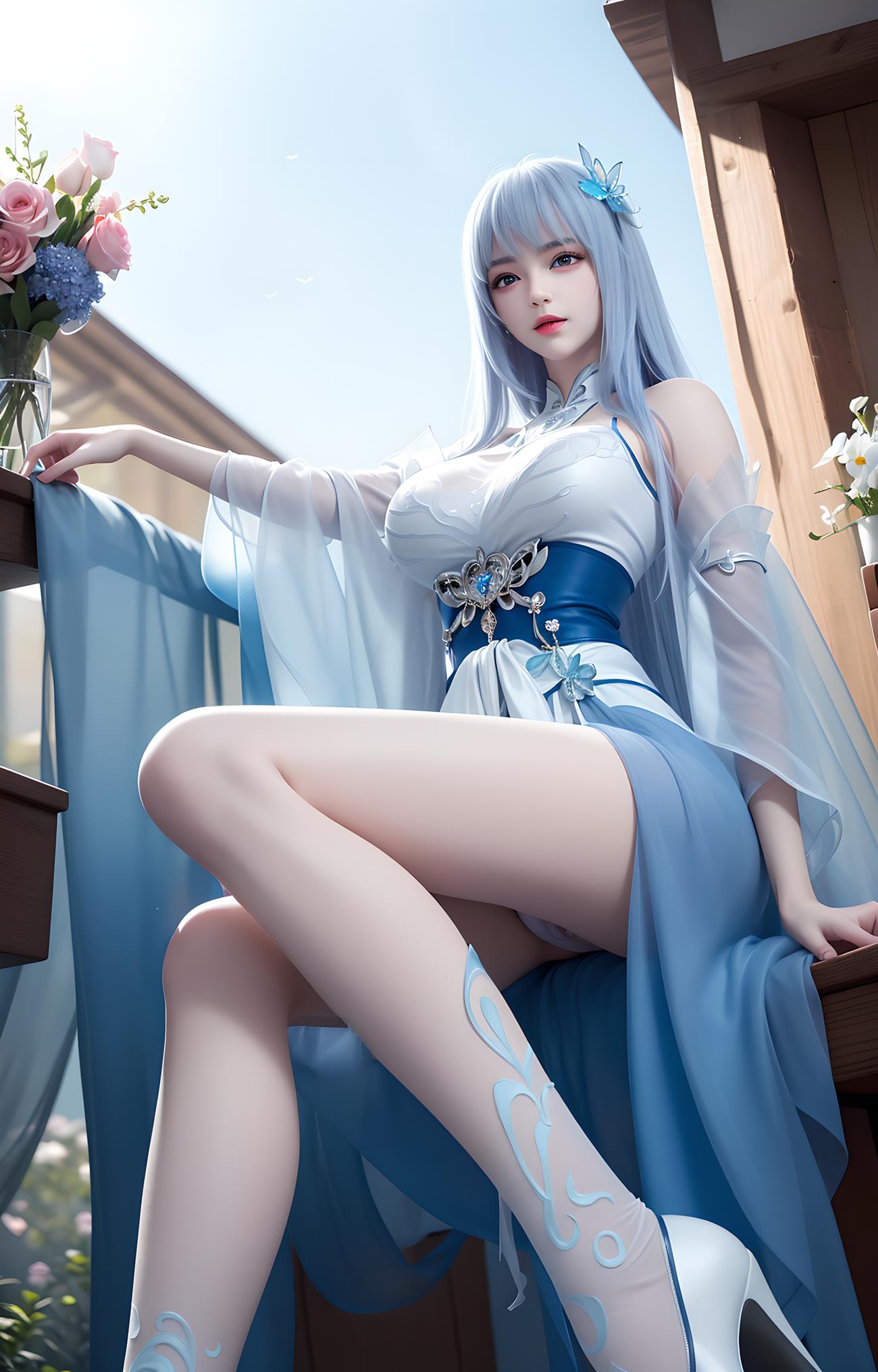 图片[2]-精选AI绘画 410 国漫女神高清[34P]-草丛看图