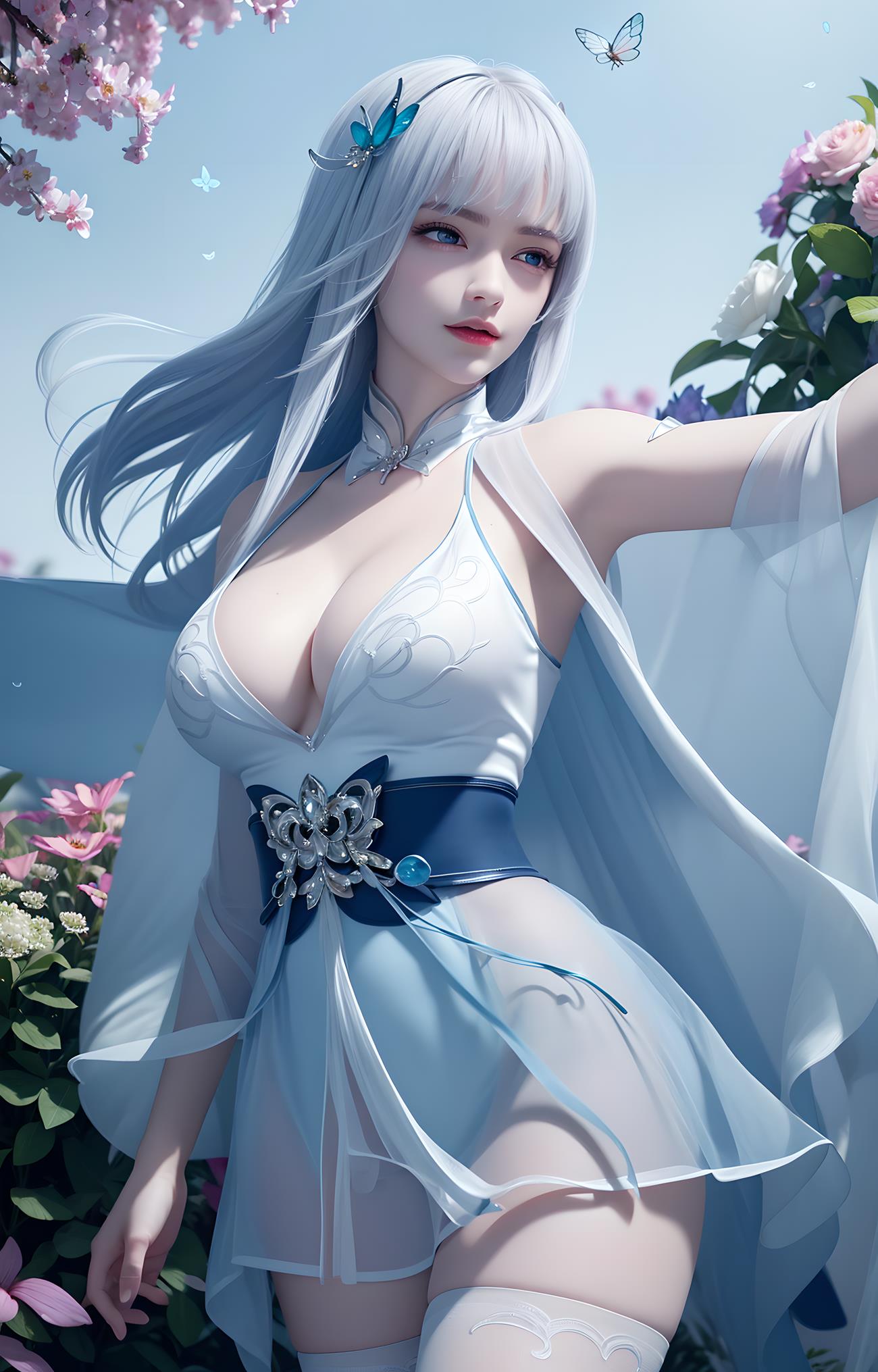 图片[3]-精选AI绘画 410 国漫女神高清[34P]-草丛看图