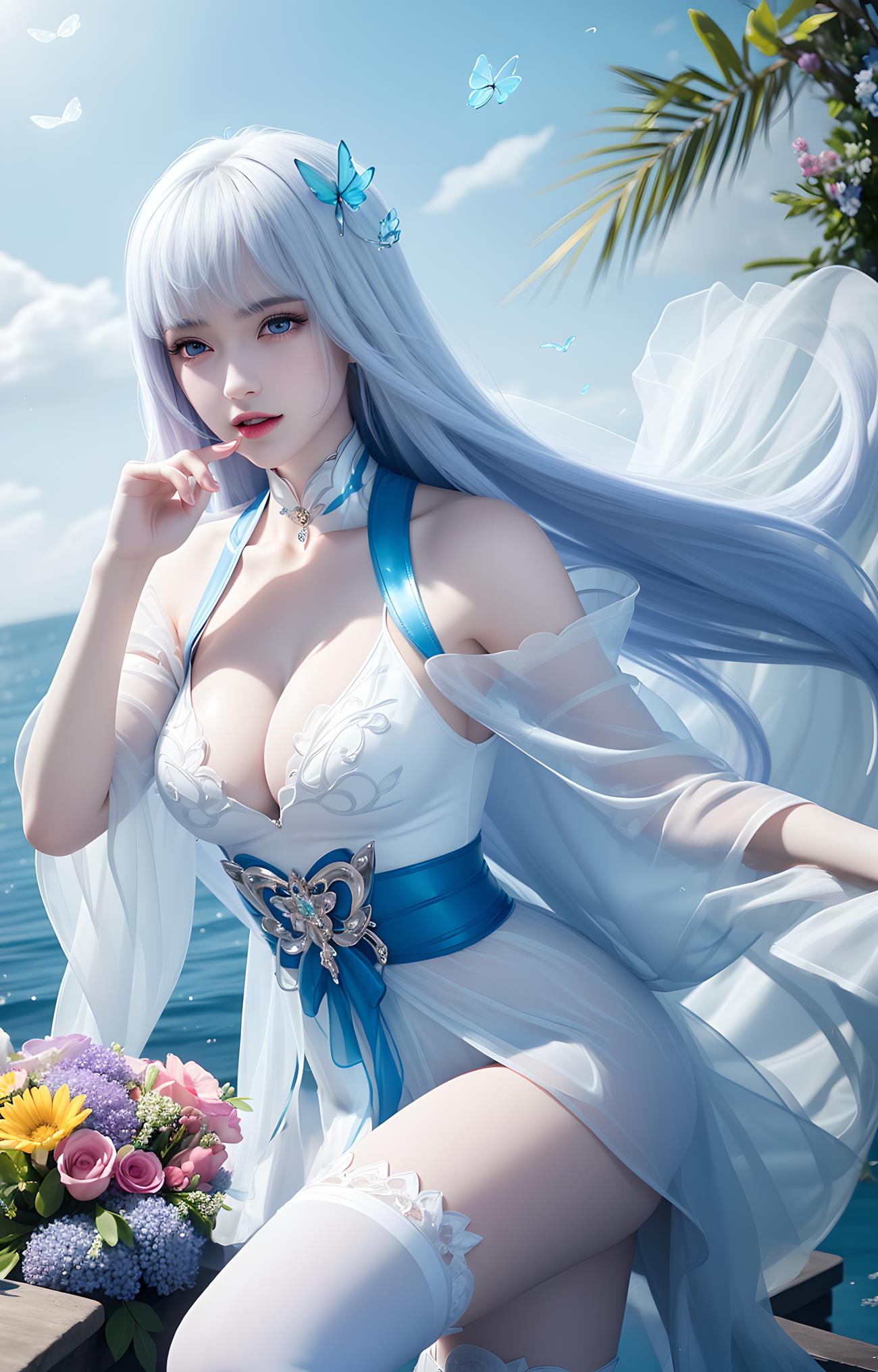 图片[4]-精选AI绘画 410 国漫女神高清[34P]-草丛看图