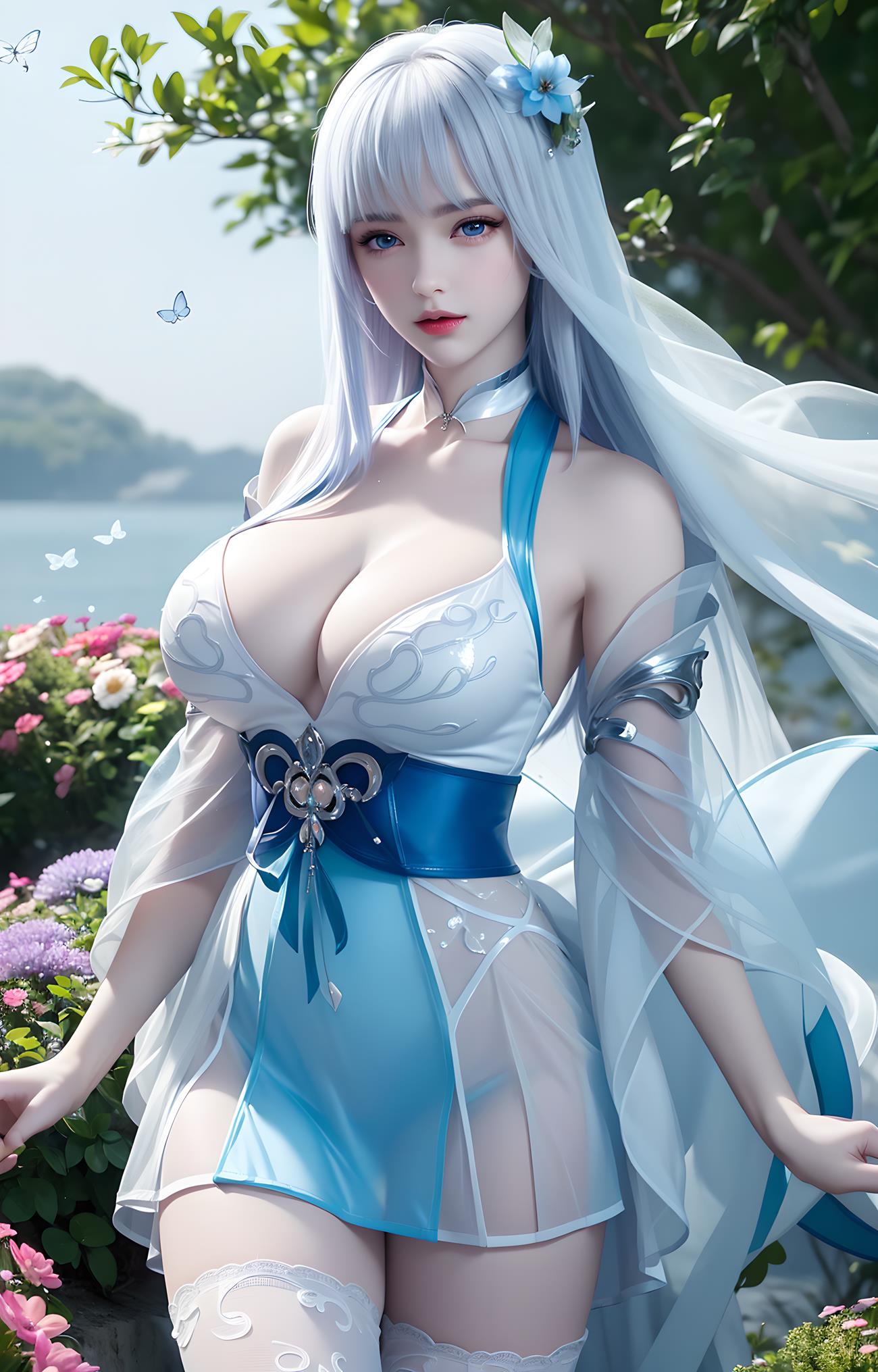 图片[5]-精选AI绘画 410 国漫女神高清[34P]-草丛看图