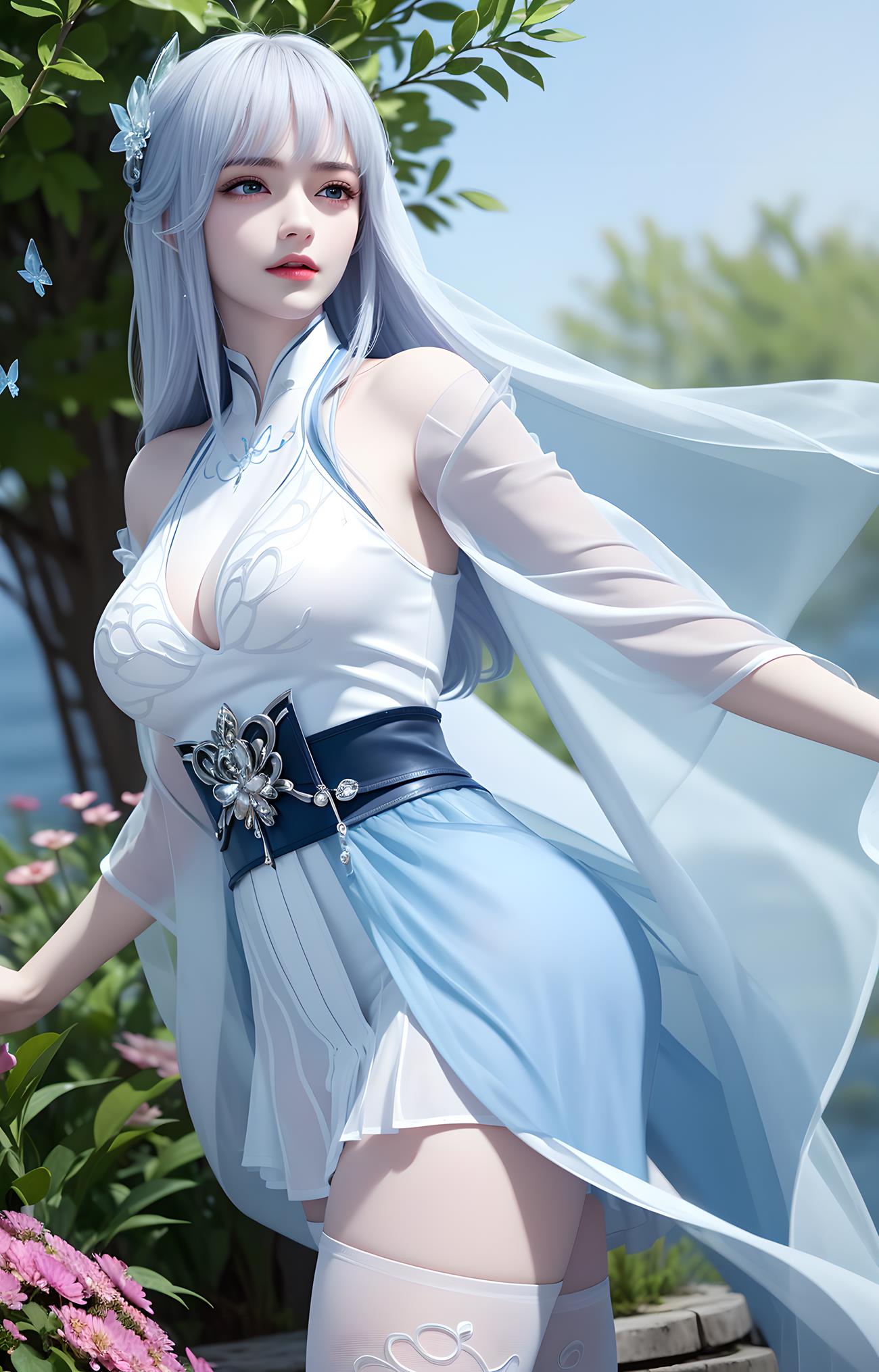 图片[6]-精选AI绘画 410 国漫女神高清[34P]-草丛看图