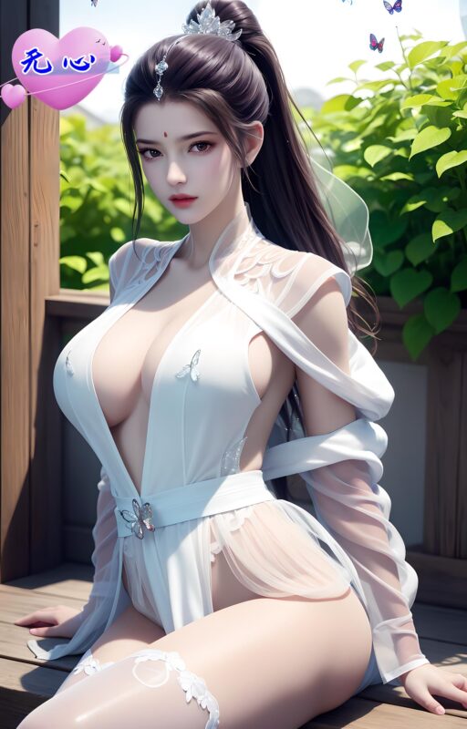 精选AI绘画 410 国漫女神高清[34P]-草丛看图