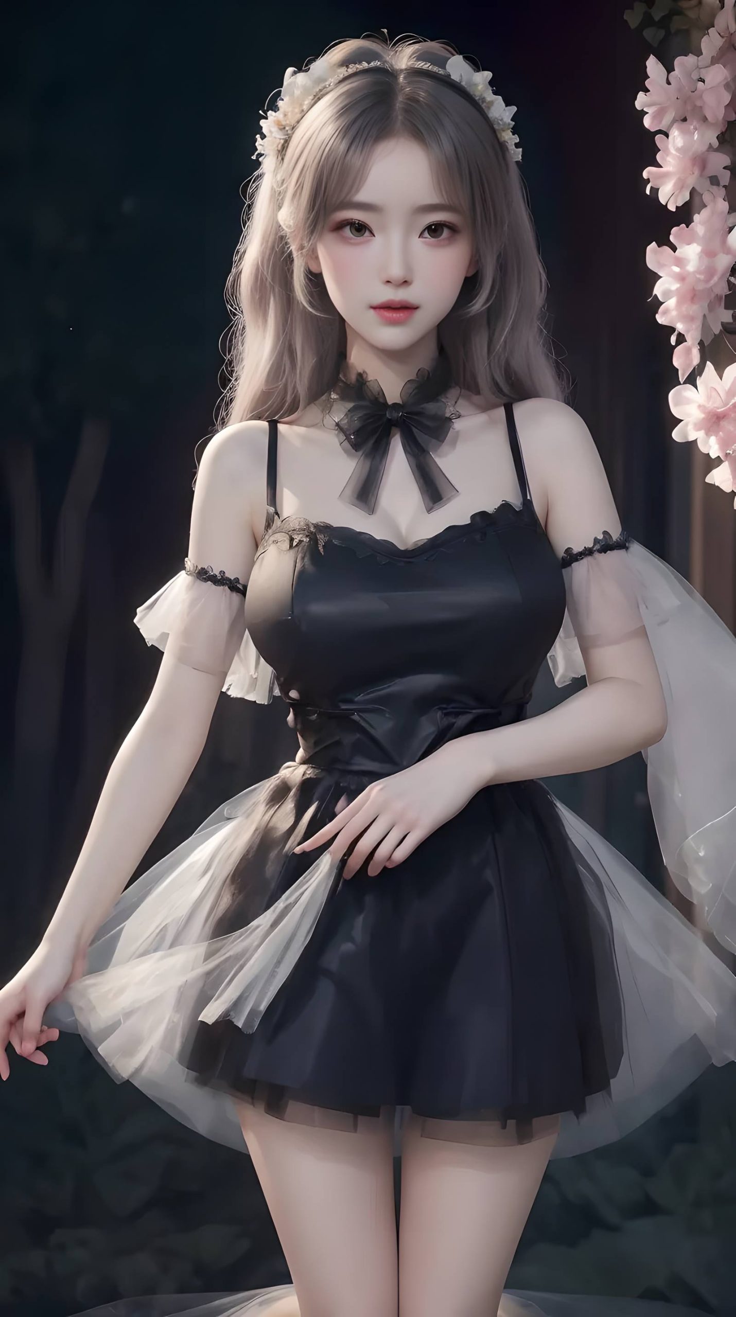 图片[2]-精选AI绘画 072 碎花裙 [51P]-草丛看图