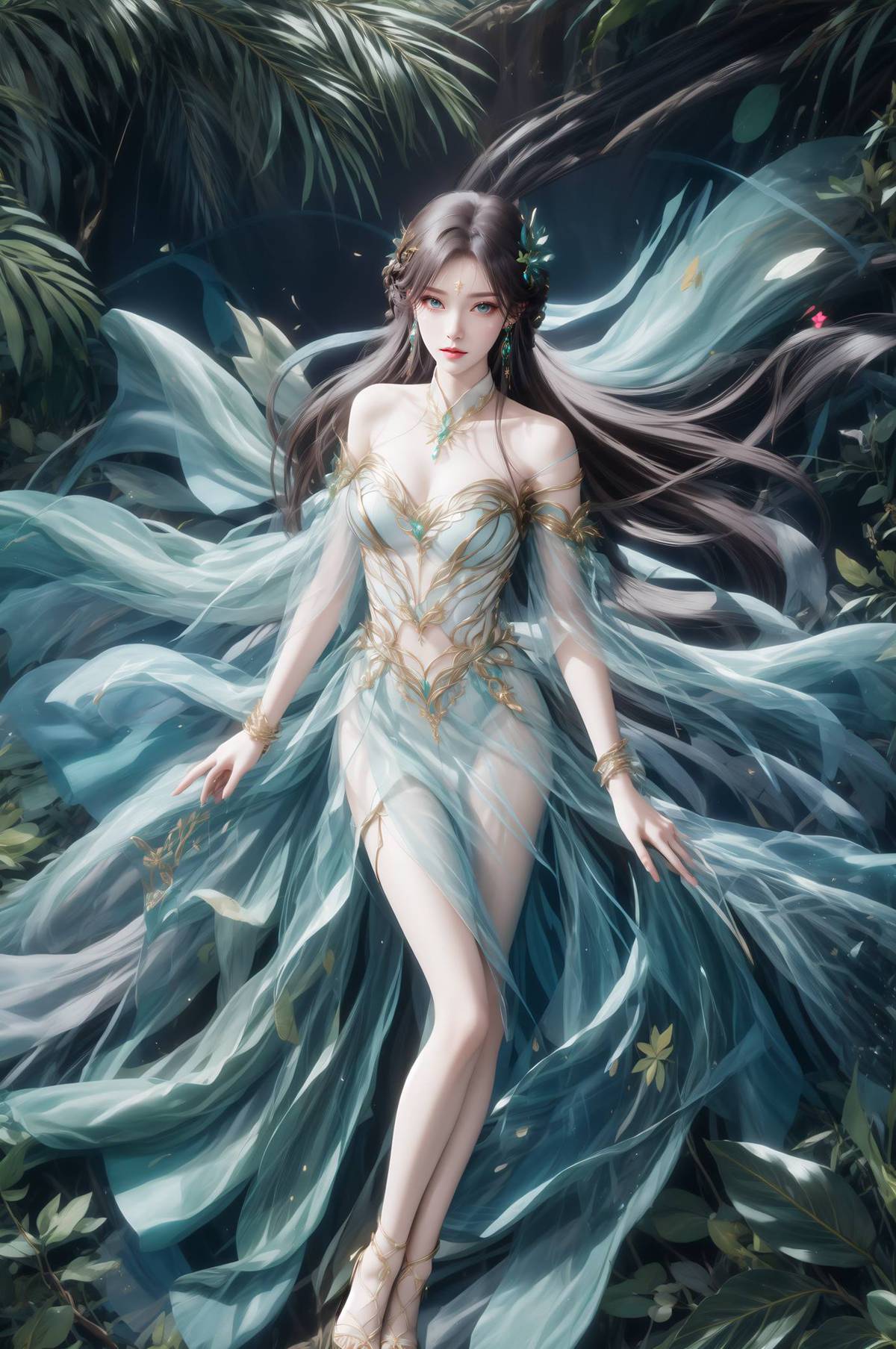 图片[5]-精选AI绘画 550-萧熏儿[60P]-草丛看图