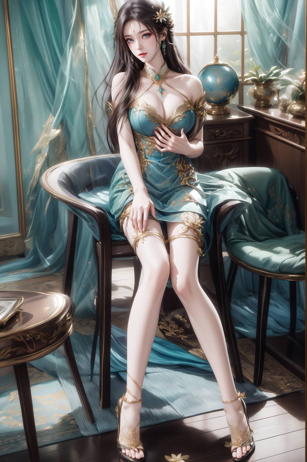 图片[7]-精选AI绘画 550-萧熏儿[60P]-草丛看图