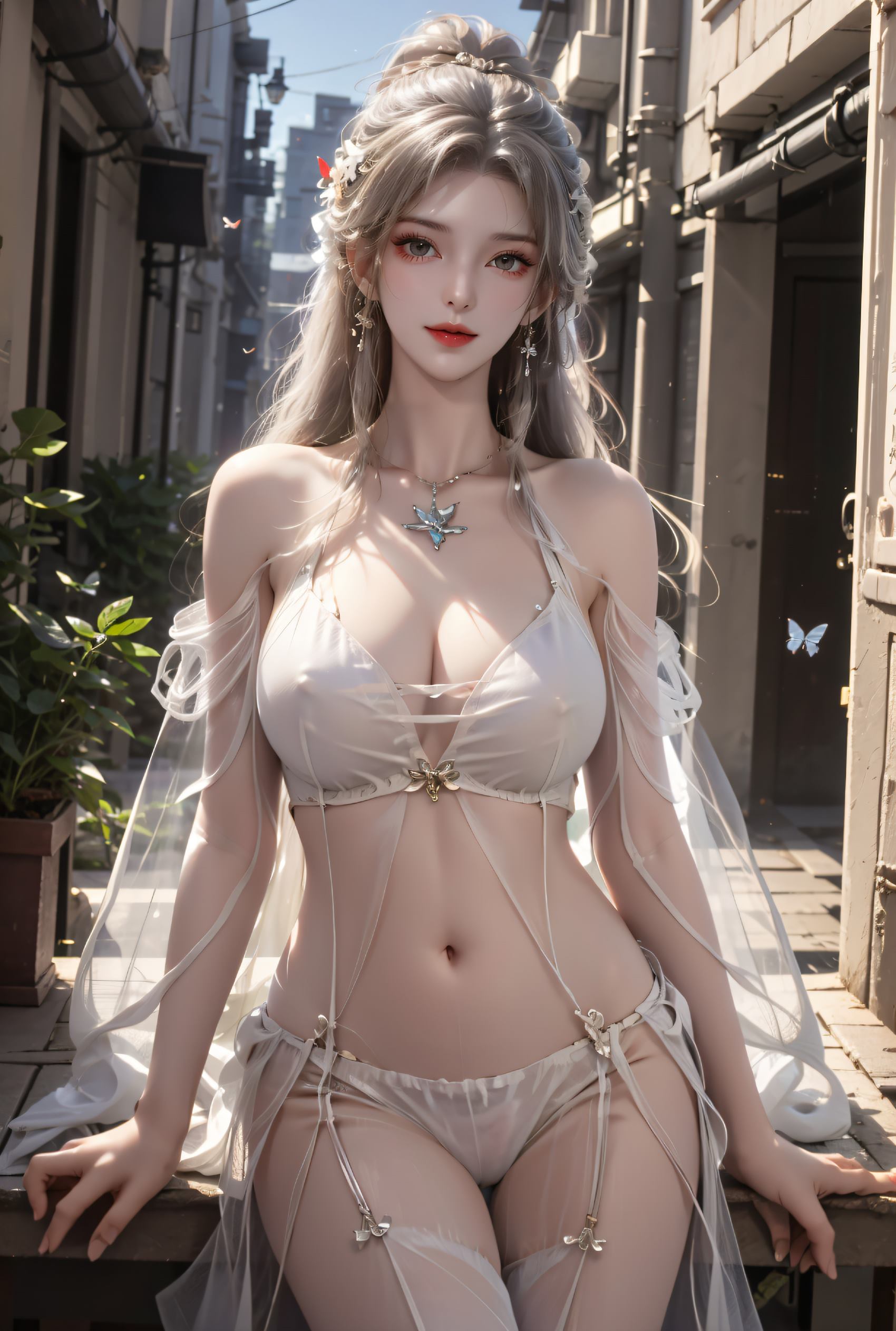 图片[4]-精选AI绘画 216 完美世界-清漪薄纱[25P]-草丛看图