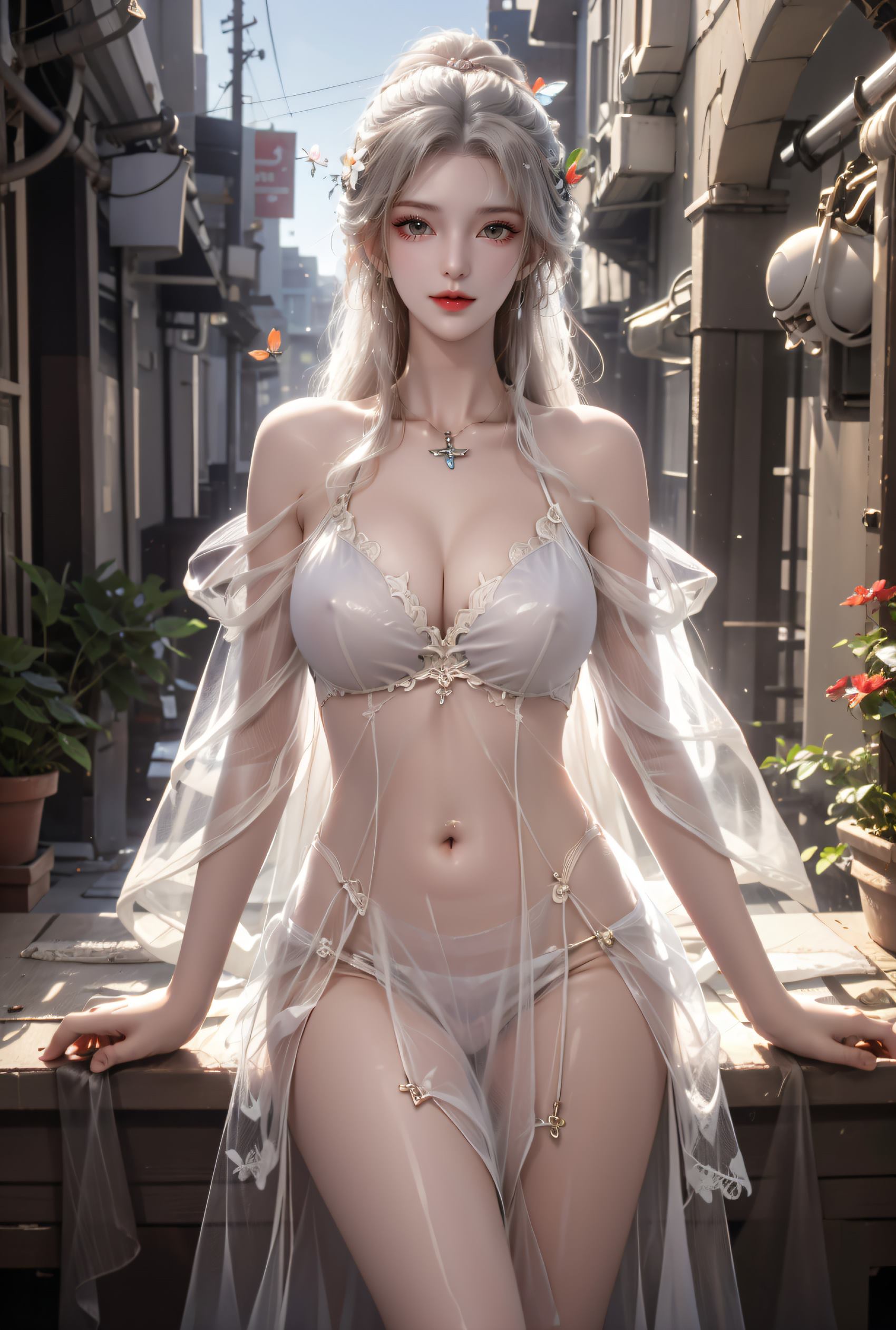 图片[5]-精选AI绘画 216 完美世界-清漪薄纱[25P]-草丛看图