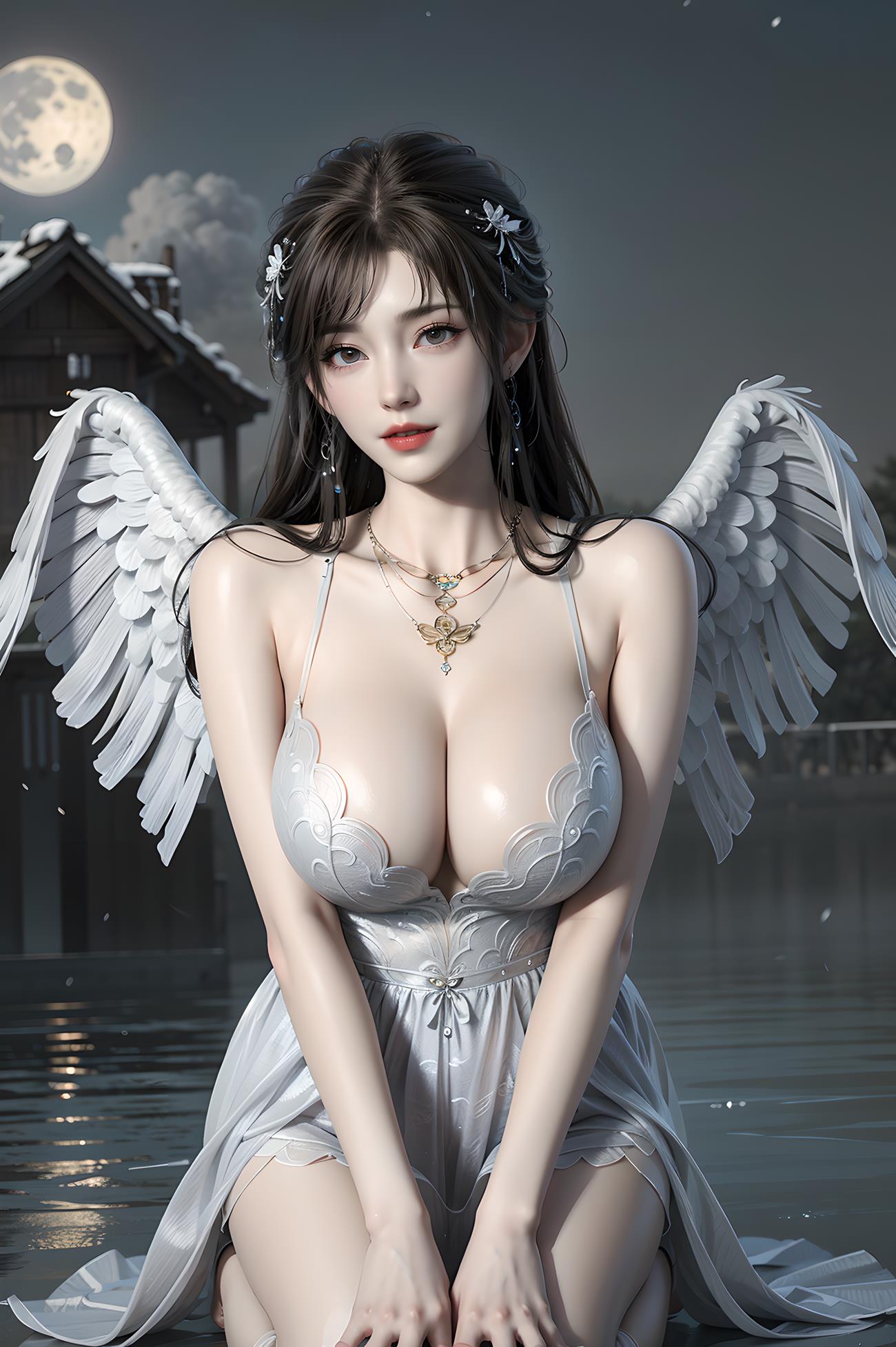 图片[7]-精选AI绘画 413 清漪翅膀灵若[90P]-草丛看图