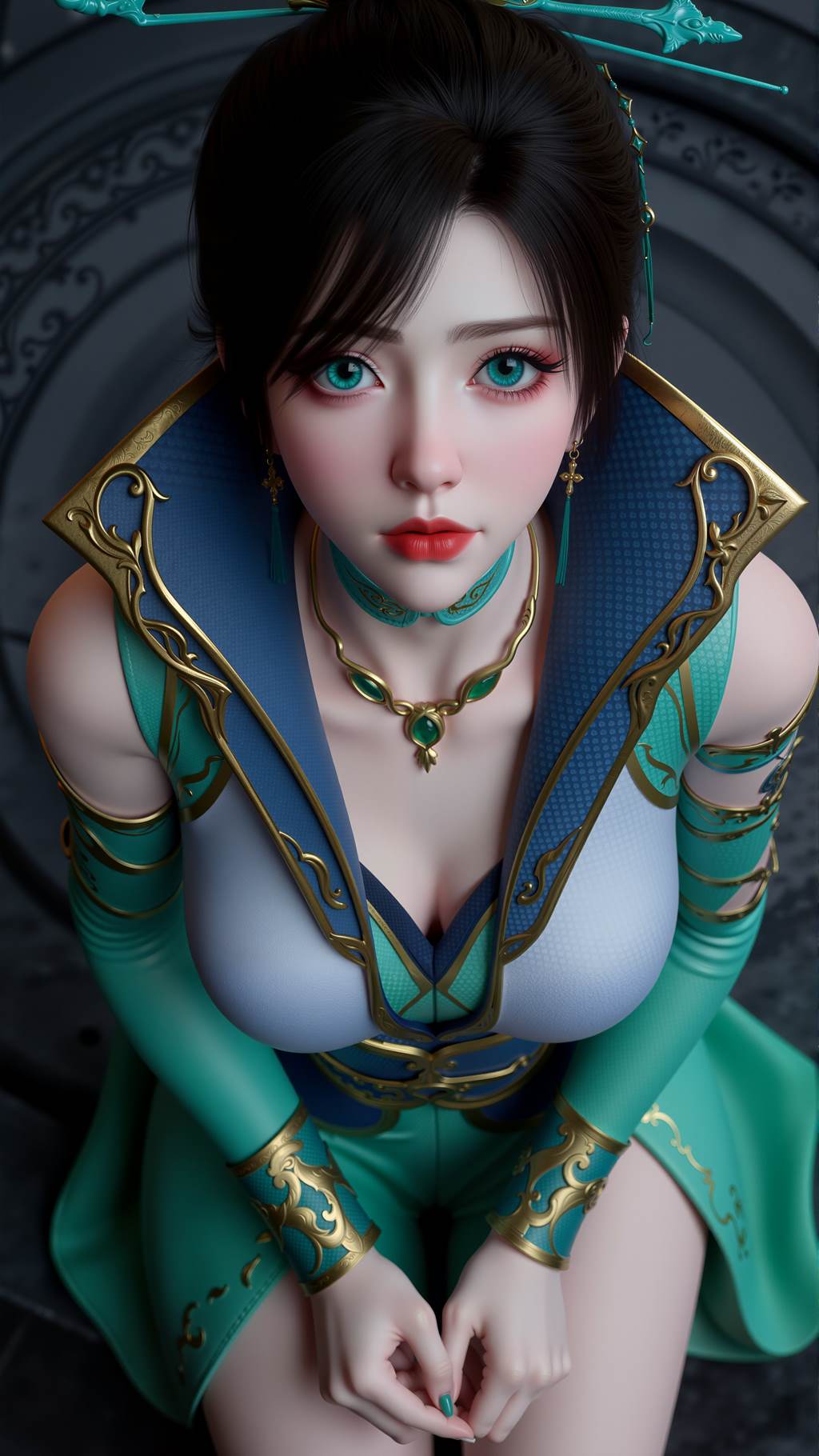 图片[5]-精选AI绘画 785 斗破-青鳞[12P]-草丛看图