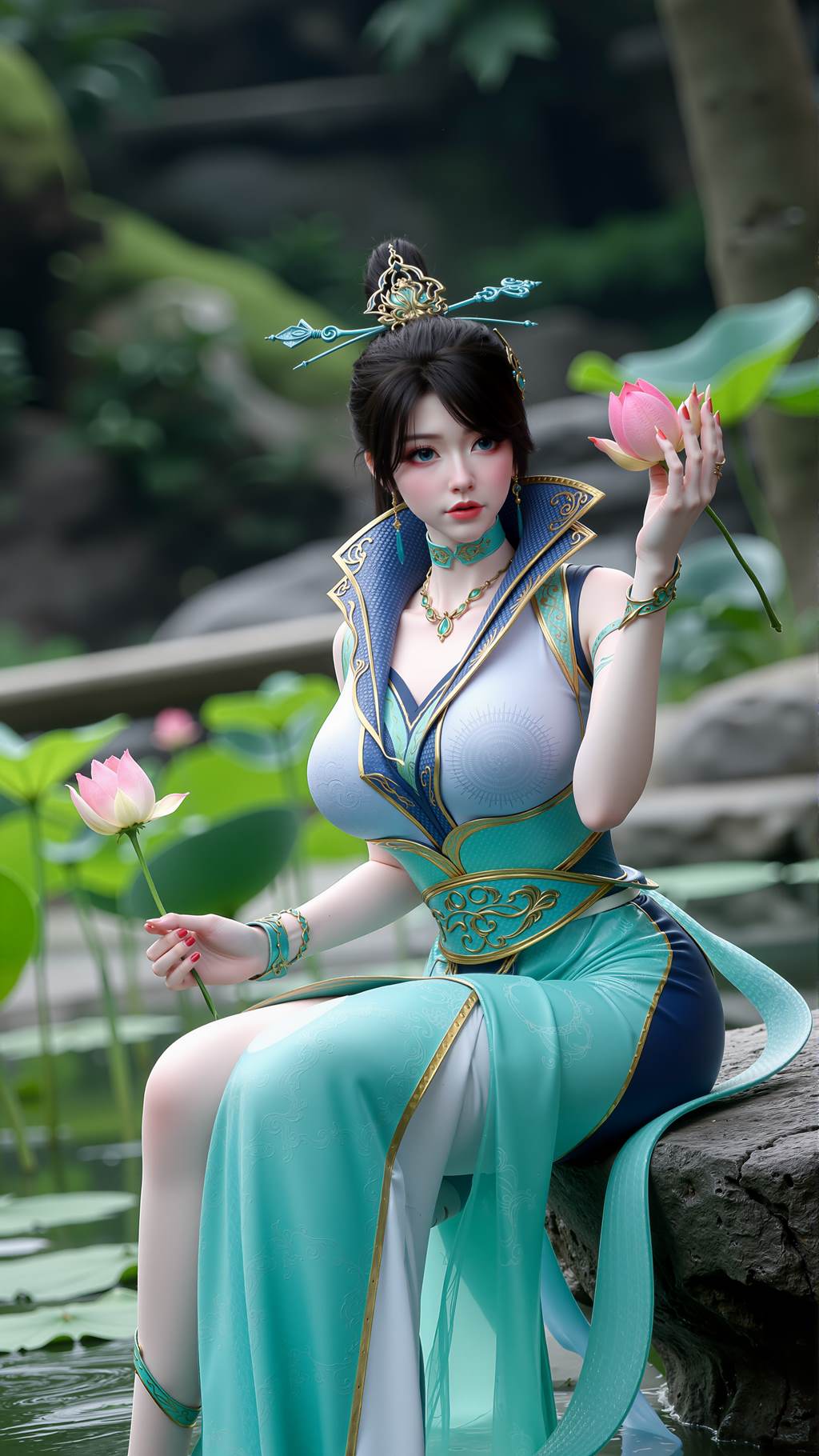 图片[7]-精选AI绘画 785 斗破-青鳞[12P]-草丛看图