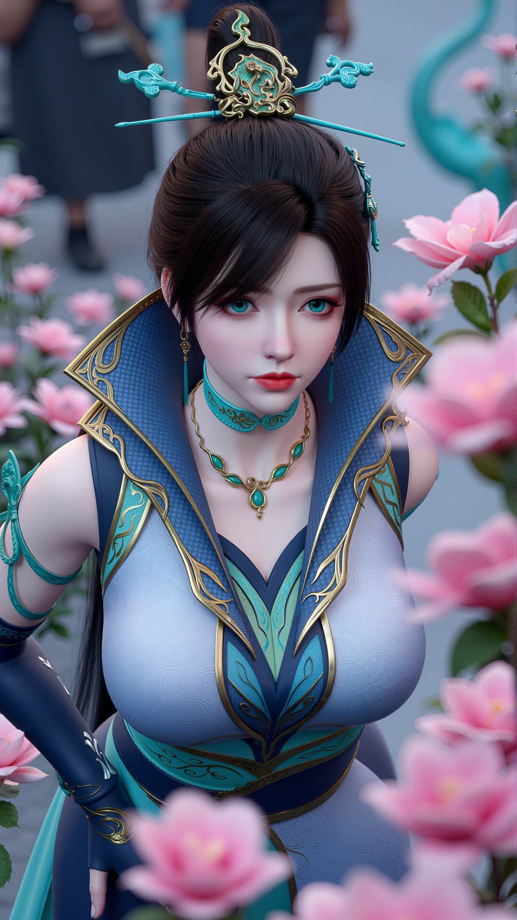 图片[1]-精选AI绘画 785 斗破-青鳞[12P]-草丛看图