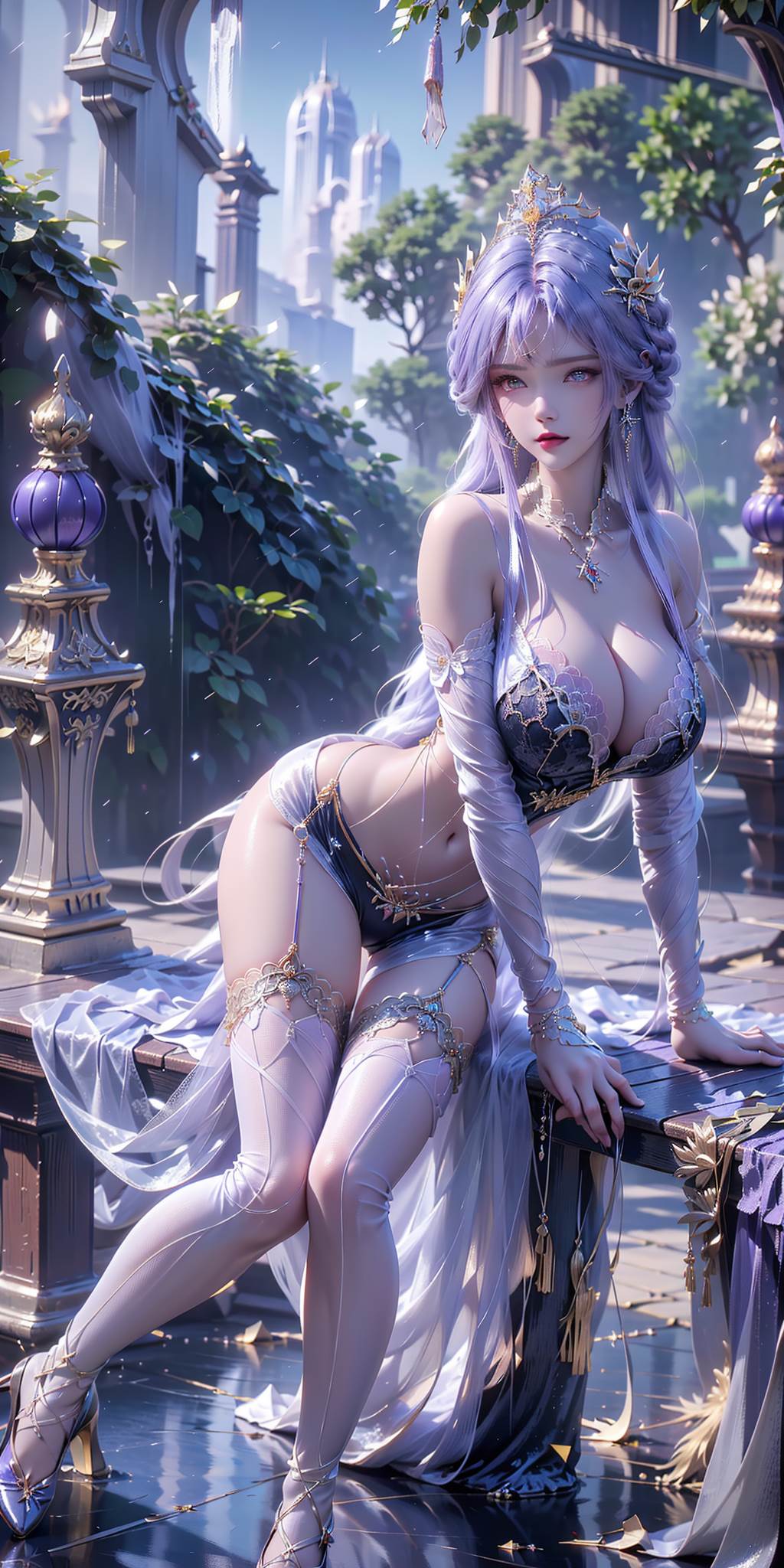 图片[3]-AI绘画 722 百炼-天穹长老[78P]-草丛看图