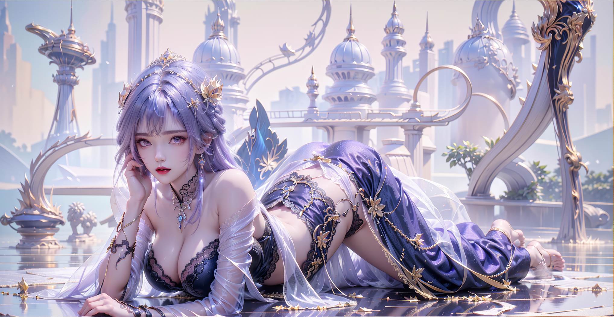 图片[1]-AI绘画 722 百炼-天穹长老[78P]-草丛看图