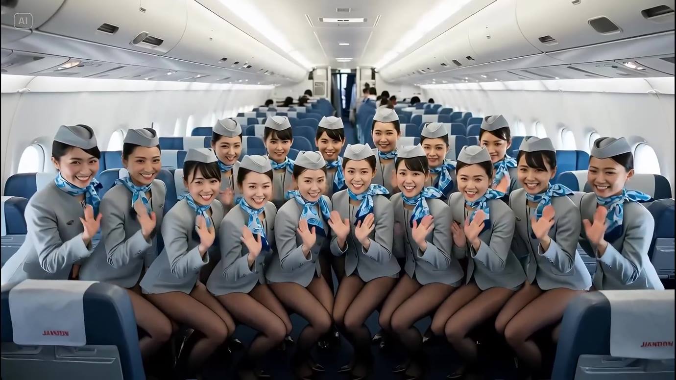 图片[4]-精选AI Video 052 Flight Attendant, Intern, Teacher _ Nurse_ April Photoshoot Collection[20P]-草丛看图