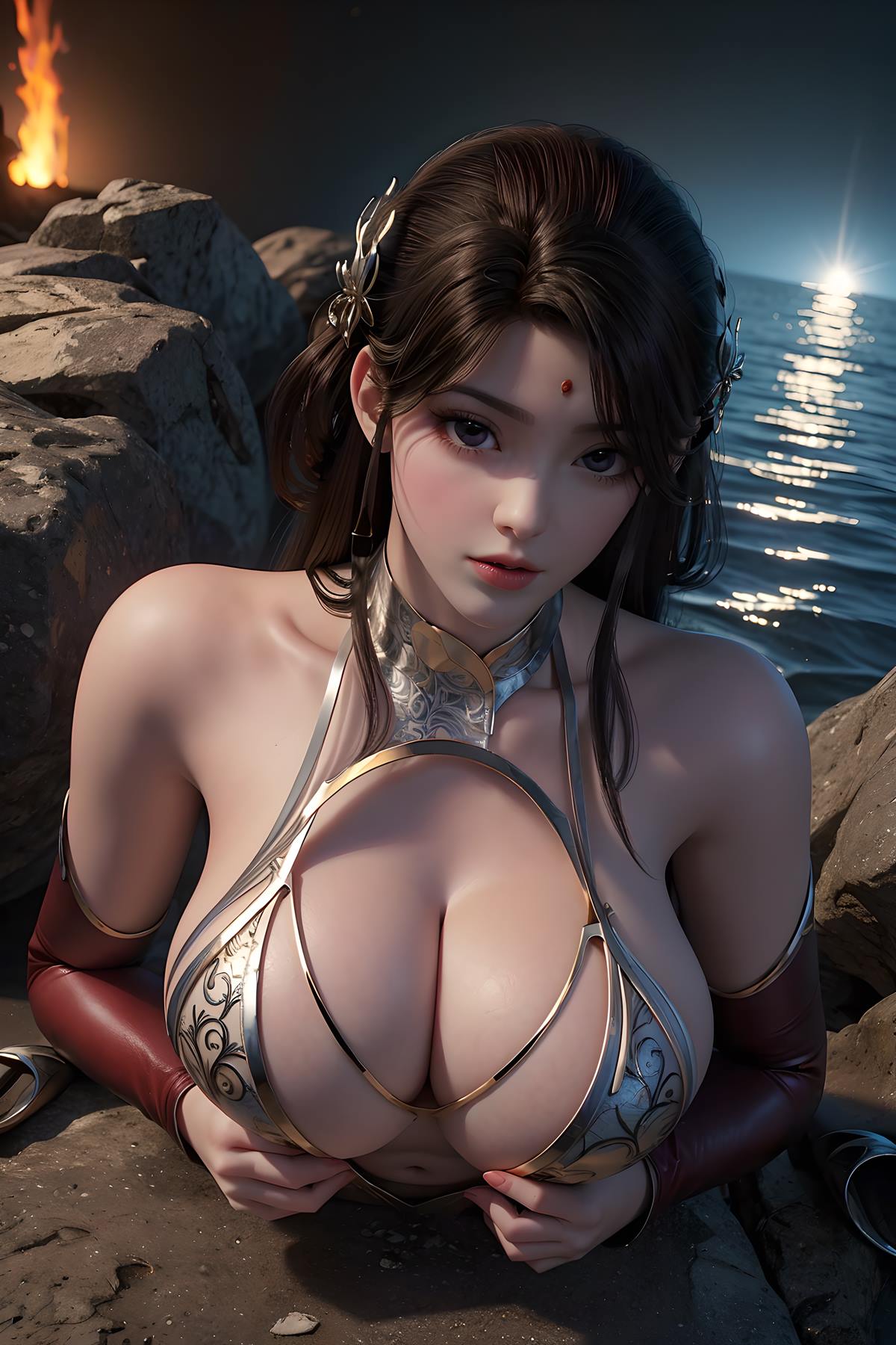 图片[7]-精选AI绘画 689 完美世界-火灵儿[22P]-草丛看图