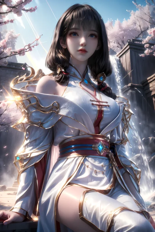 精选AI绘画 1042 百炼成神-云落[29P]-草丛看图