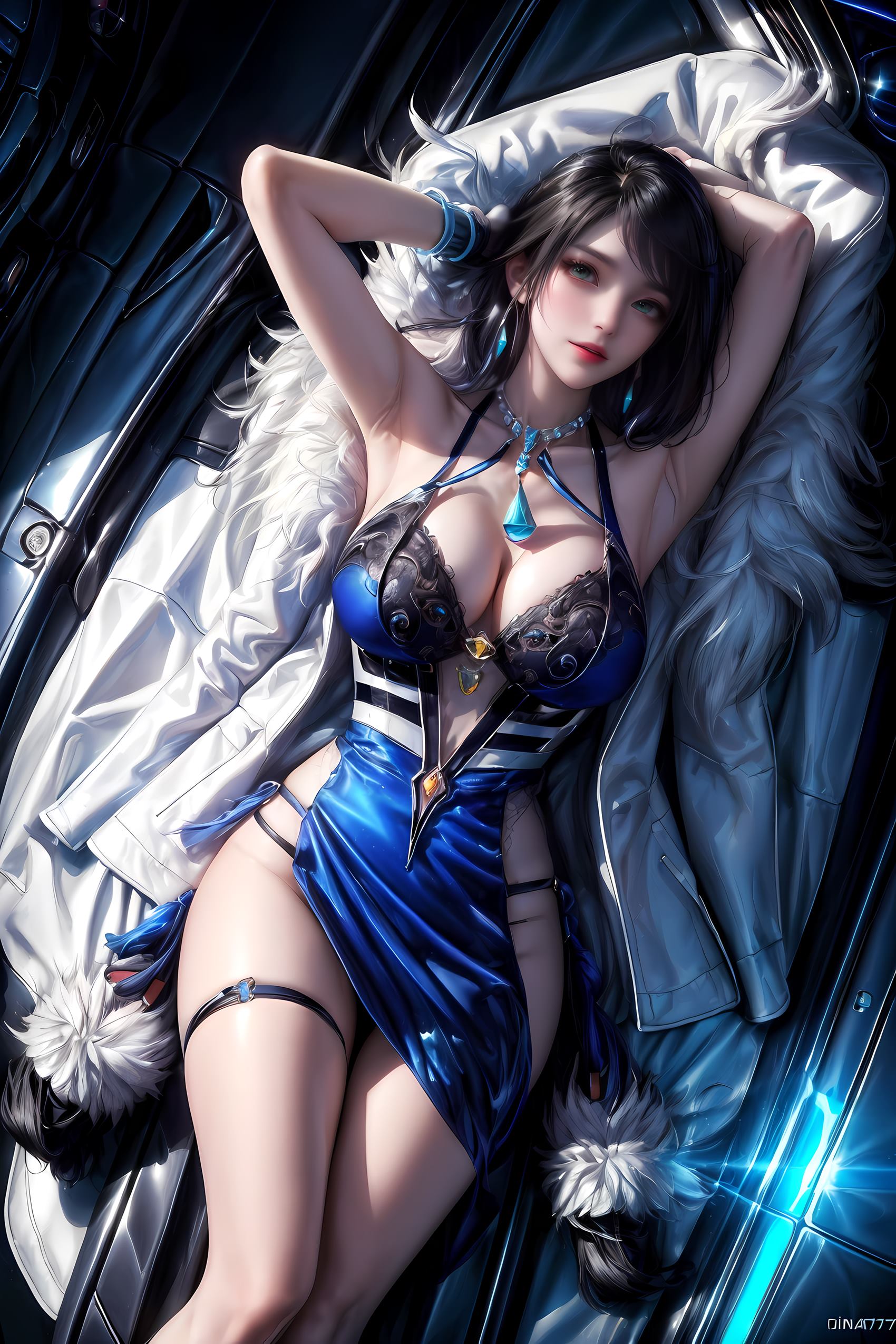 图片[3]-精选AI绘画 203 夜兰[18P]-草丛看图