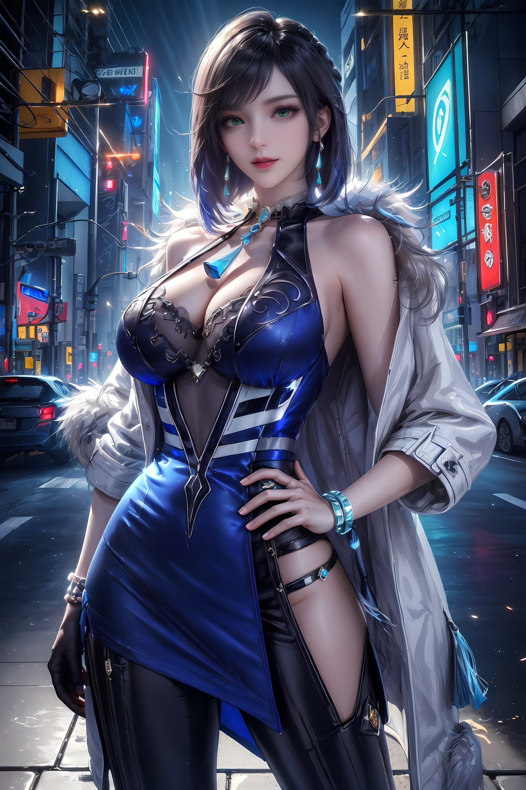 图片[5]-精选AI绘画 203 夜兰[18P]-草丛看图