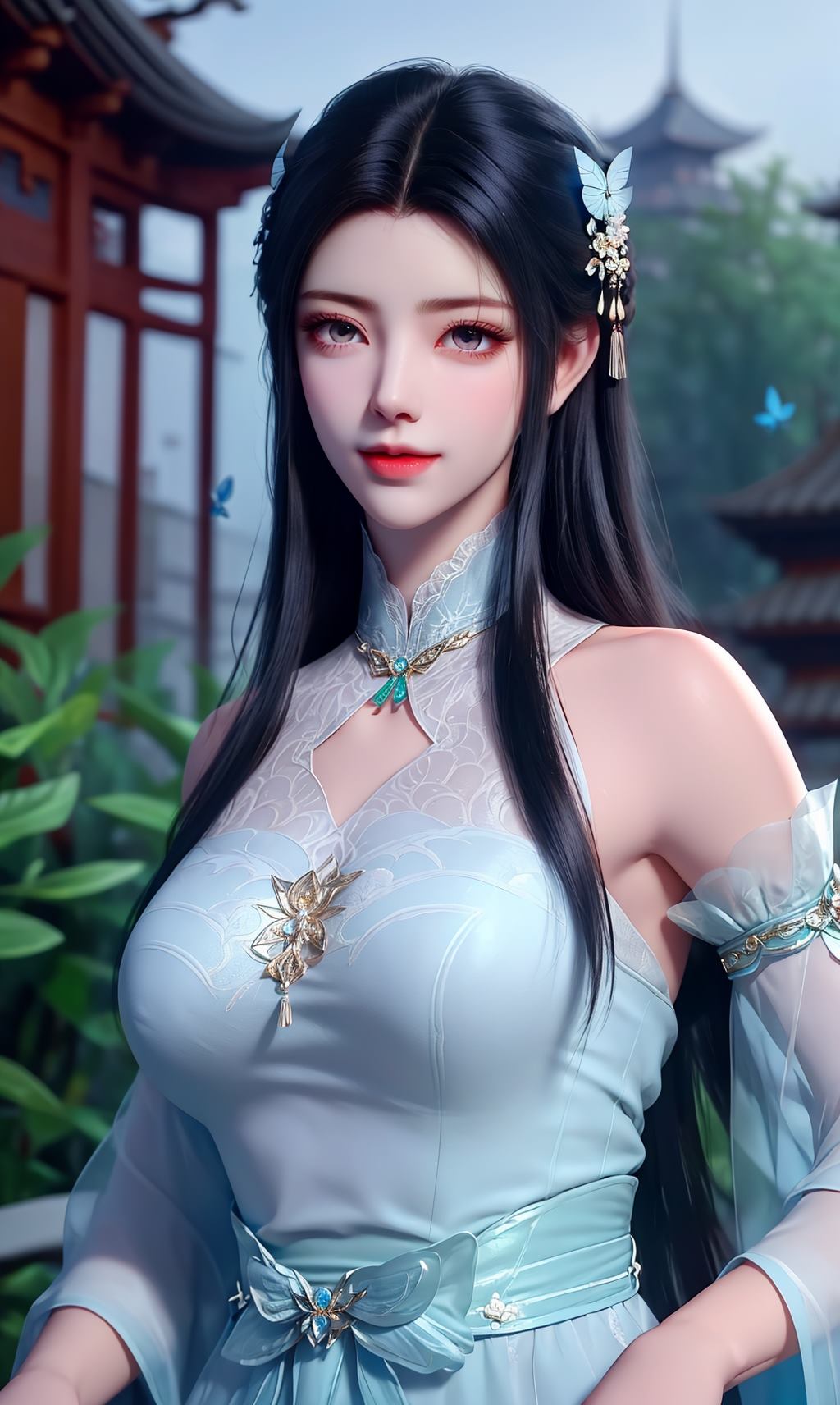 图片[4]-精选AI绘画 204 斗破苍穹-萧薰儿唯美[106P]-草丛看图