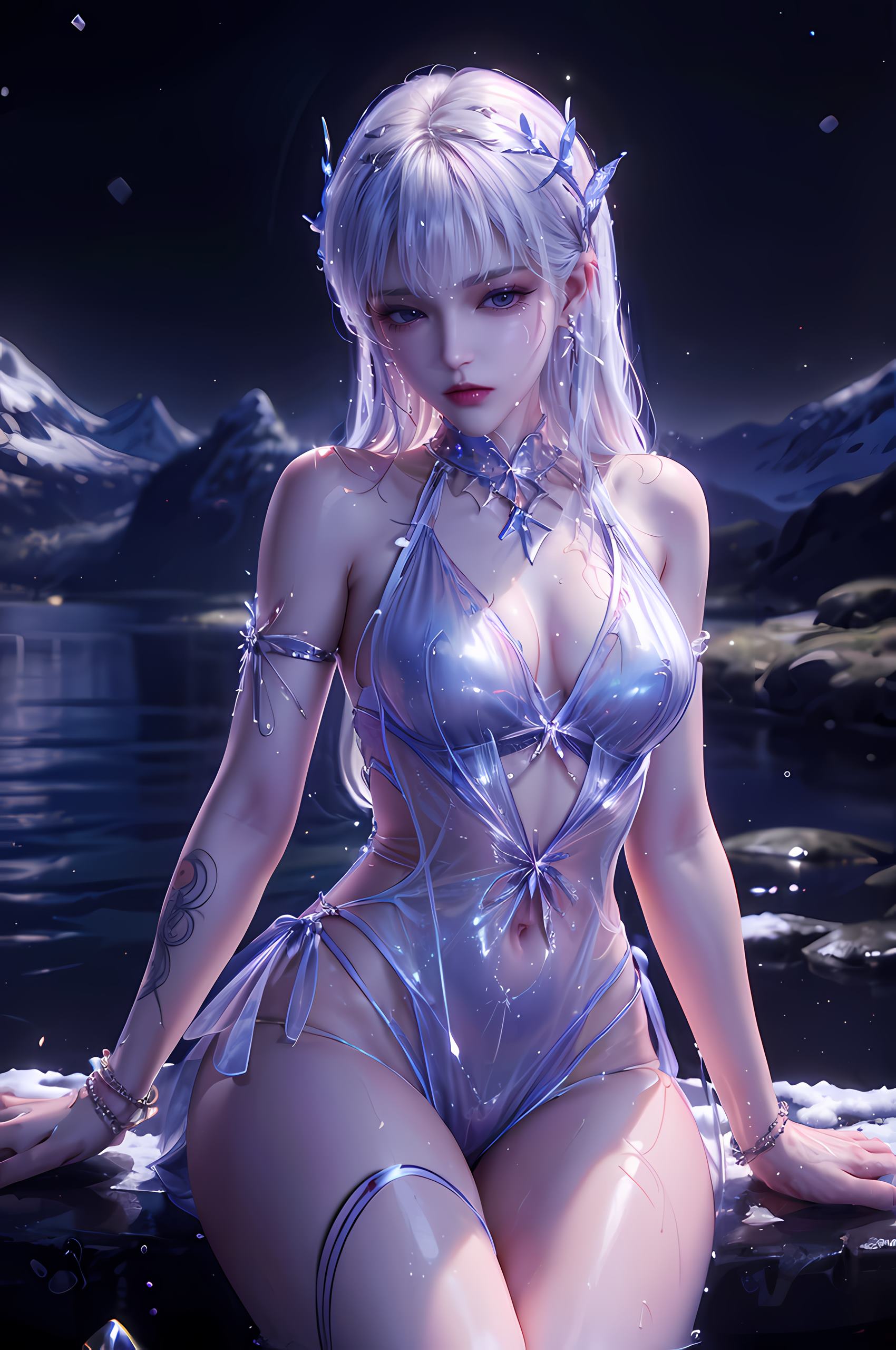 图片[2]-精选AI绘画 285 圣采儿[56P]-草丛看图