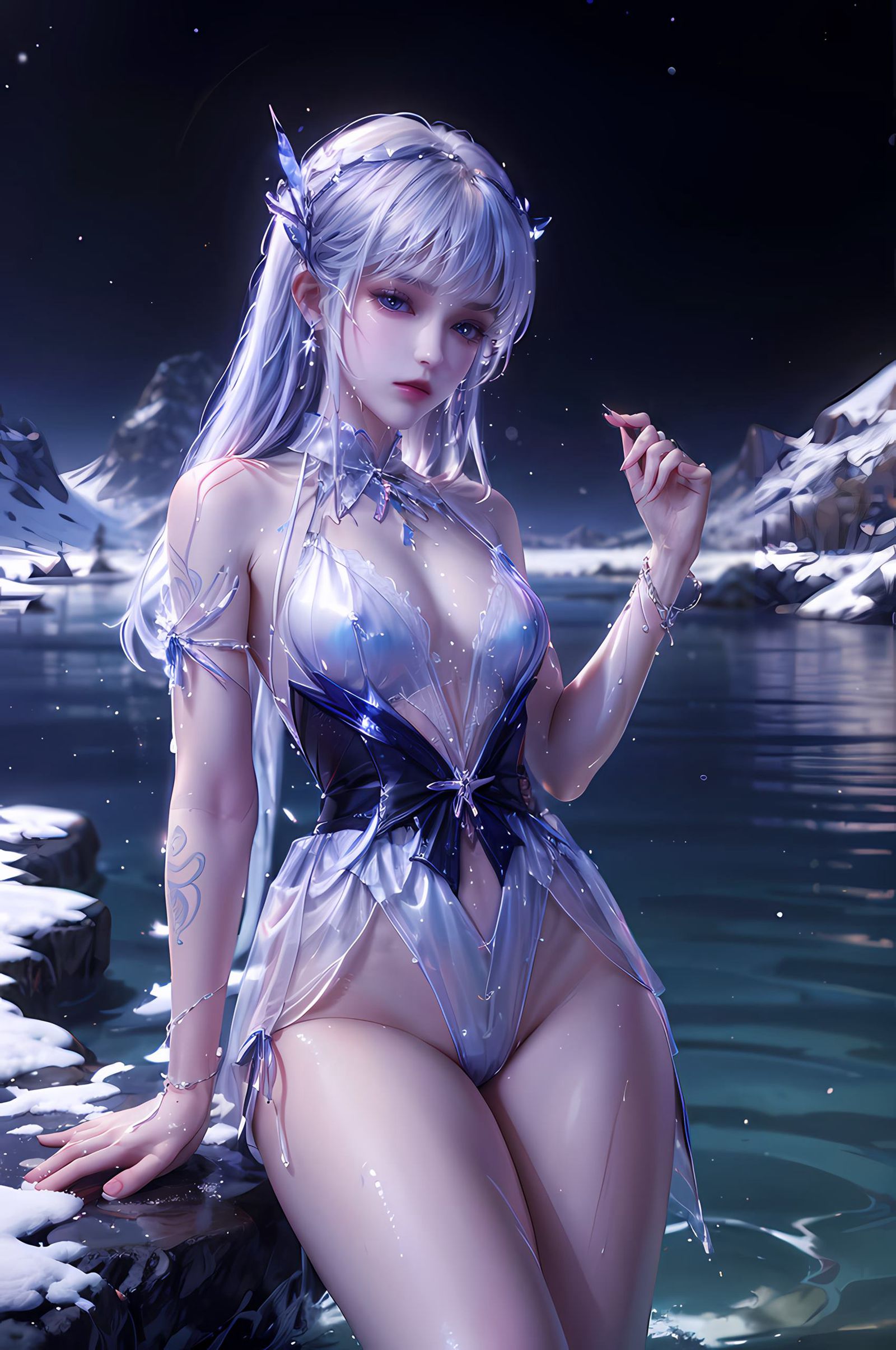 图片[3]-精选AI绘画 285 圣采儿[56P]-草丛看图