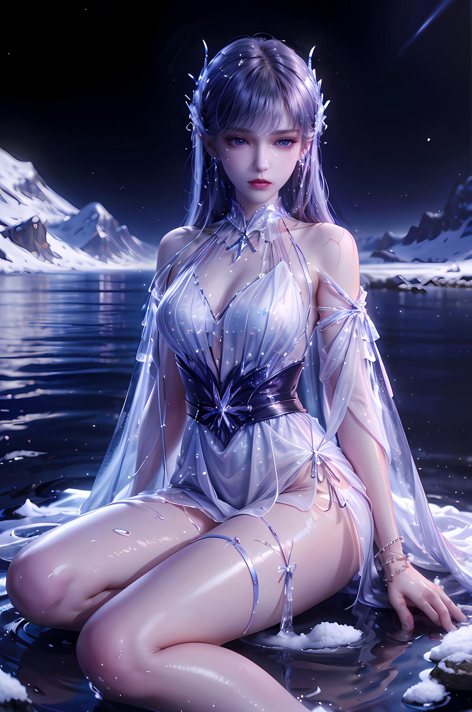 图片[4]-精选AI绘画 285 圣采儿[56P]-草丛看图