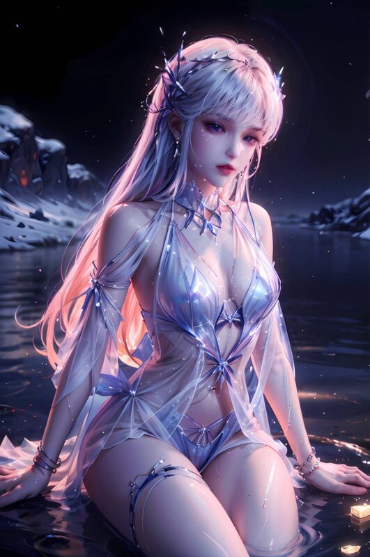 精选AI绘画 285 圣采儿[56P]-草丛看图