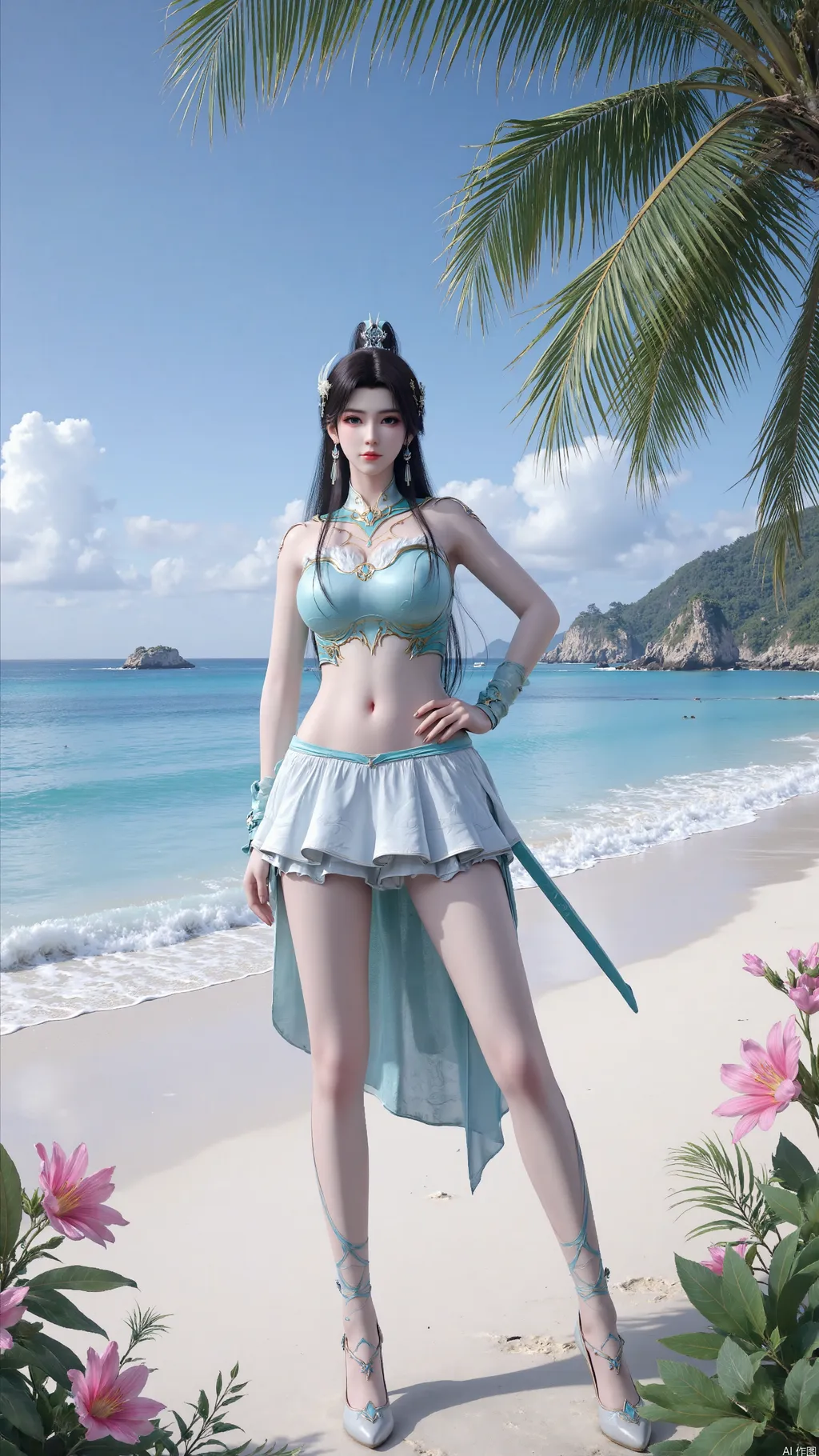 图片[5]-精选AI绘画 888 斗破苍穹-萧薰儿[76P]-草丛看图