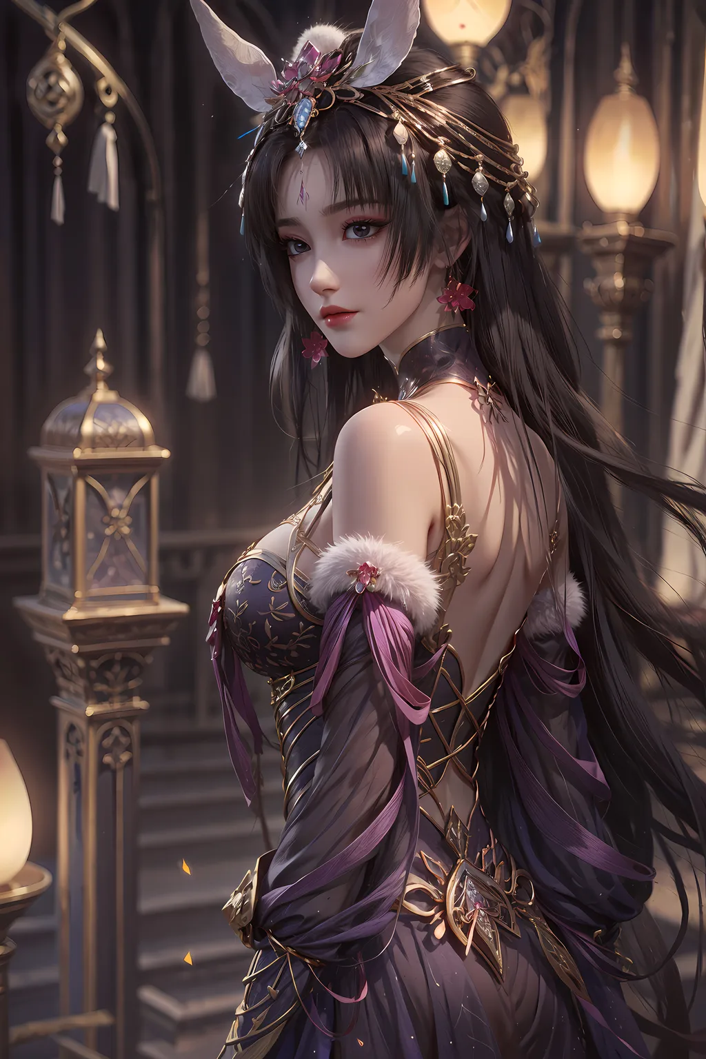 图片[3]-精选AI绘画 853 暗河传-慕雨墨[35P]-草丛看图