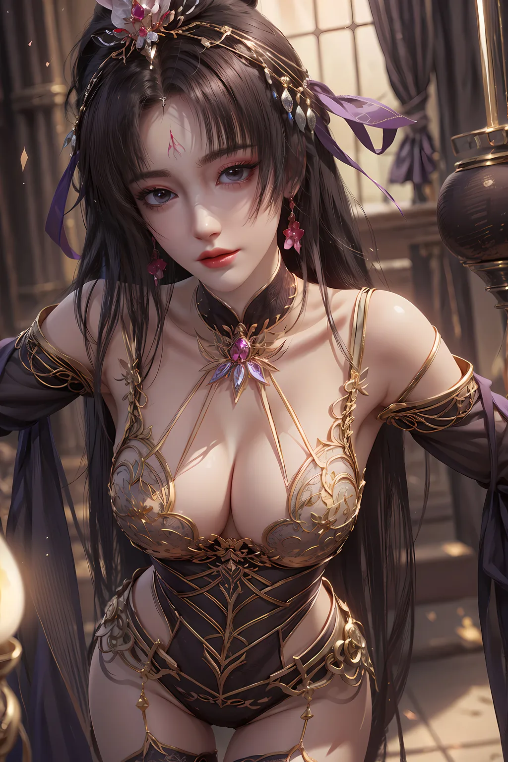 图片[4]-精选AI绘画 853 暗河传-慕雨墨[35P]-草丛看图