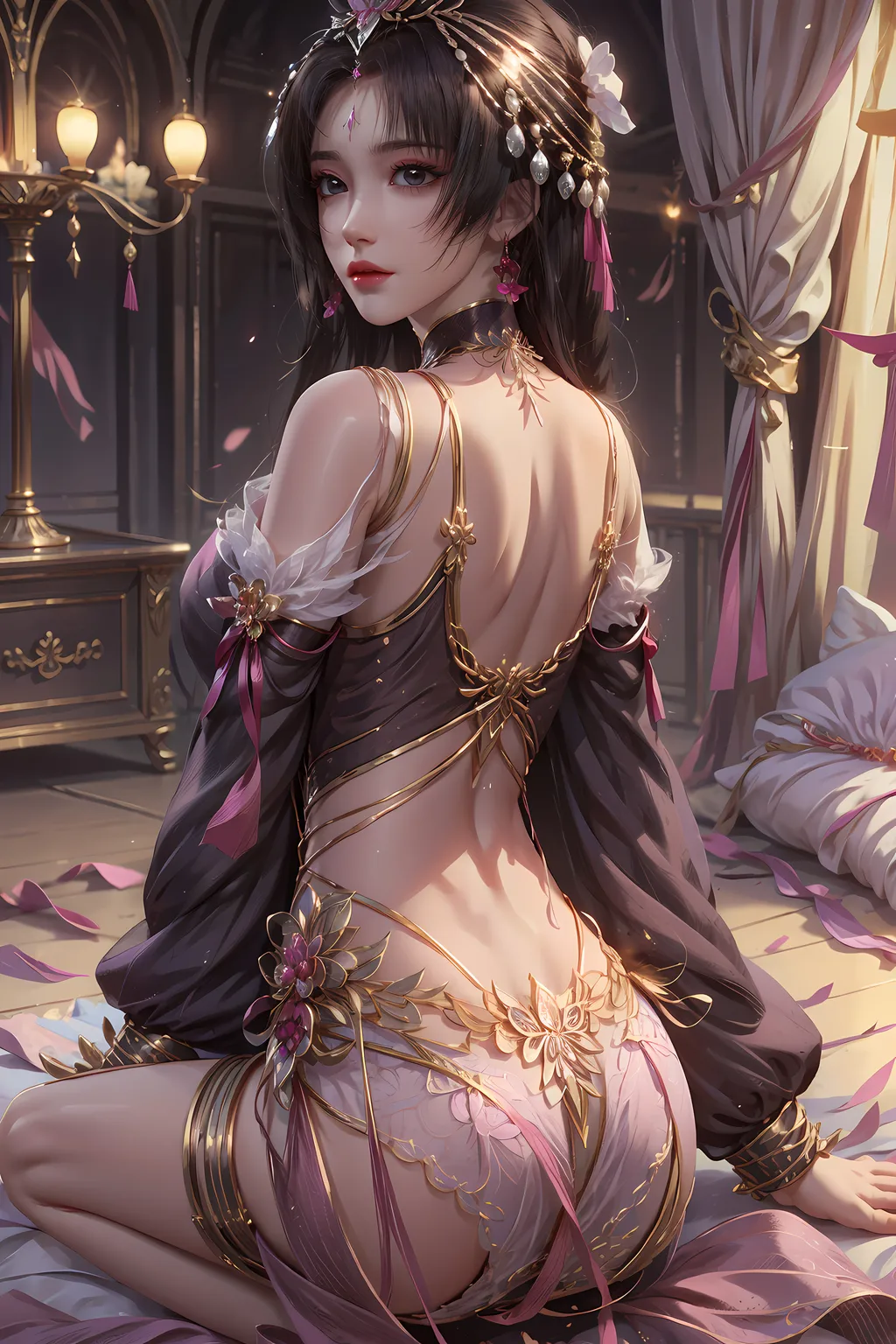 图片[7]-精选AI绘画 853 暗河传-慕雨墨[35P]-草丛看图