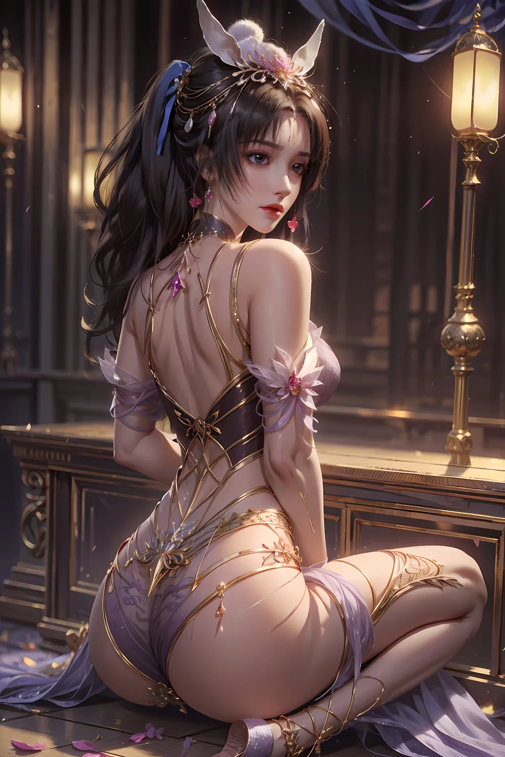 图片[1]-精选AI绘画 853 暗河传-慕雨墨[35P]-草丛看图