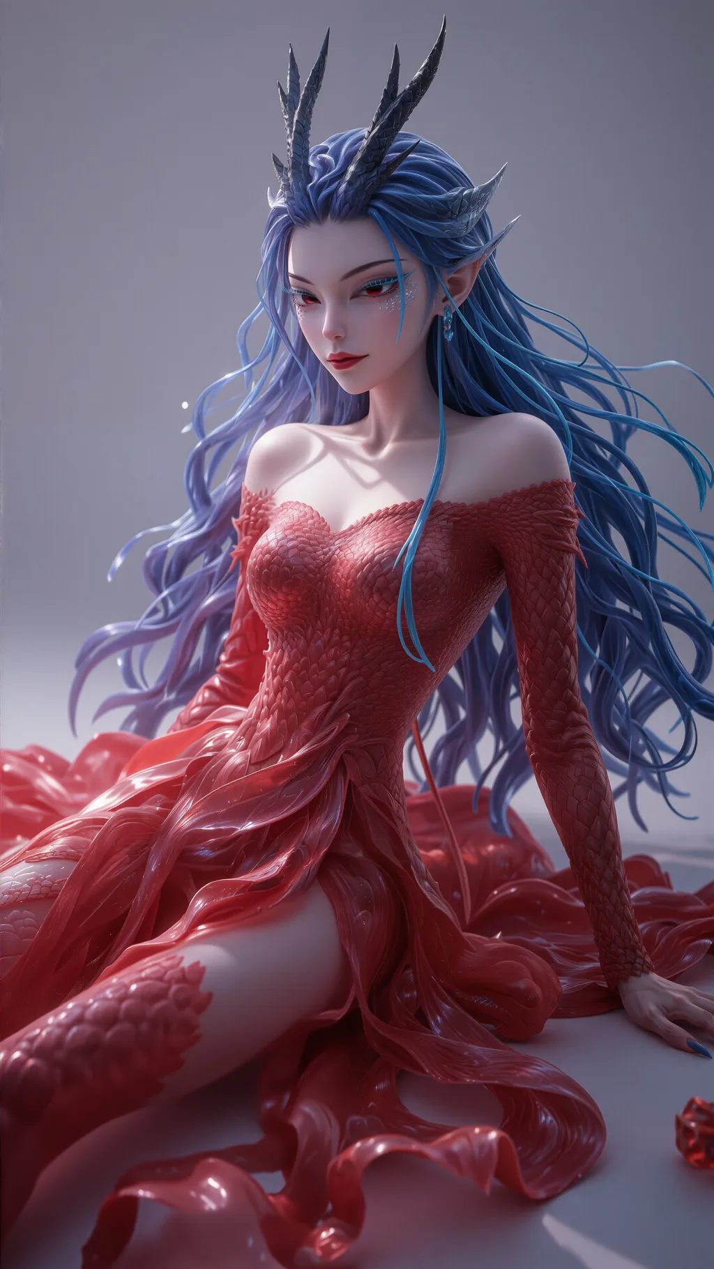 图片[3]-精选AI绘画 847 哪吒2-敖闰[46P]-草丛看图