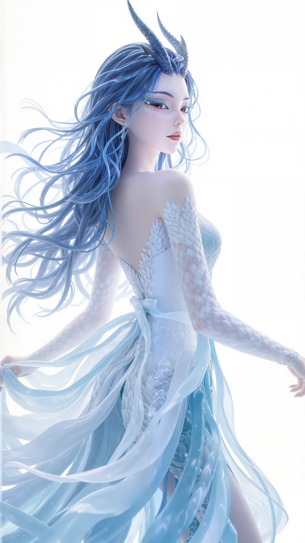 图片[4]-精选AI绘画 847 哪吒2-敖闰[46P]-草丛看图