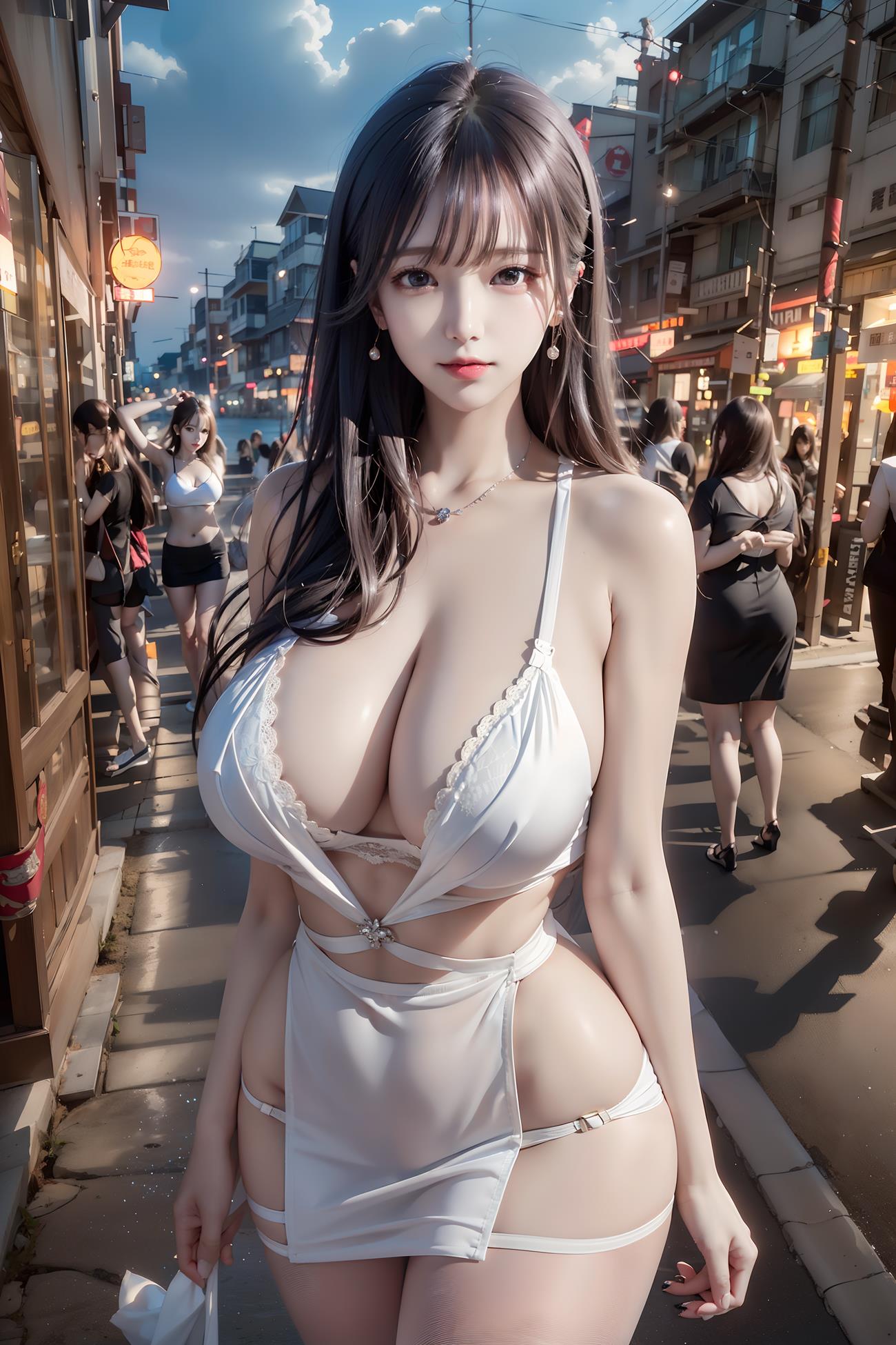 图片[8]-精选AI绘画 415 情趣连衣裙美女[34P]-草丛看图